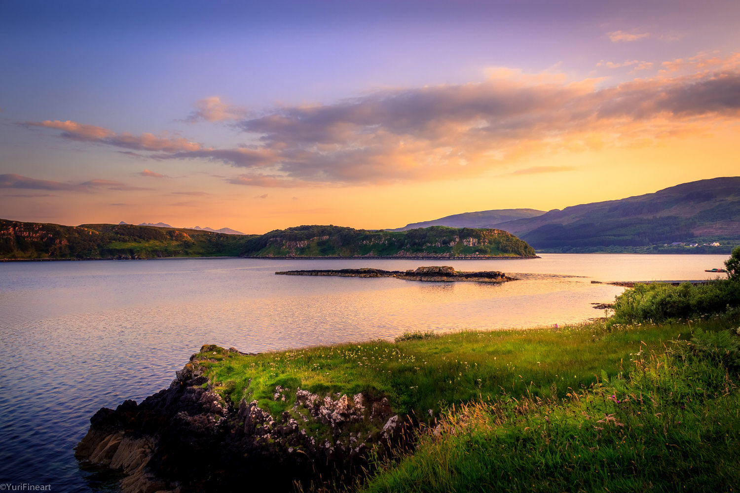 Portree Bay Sunset