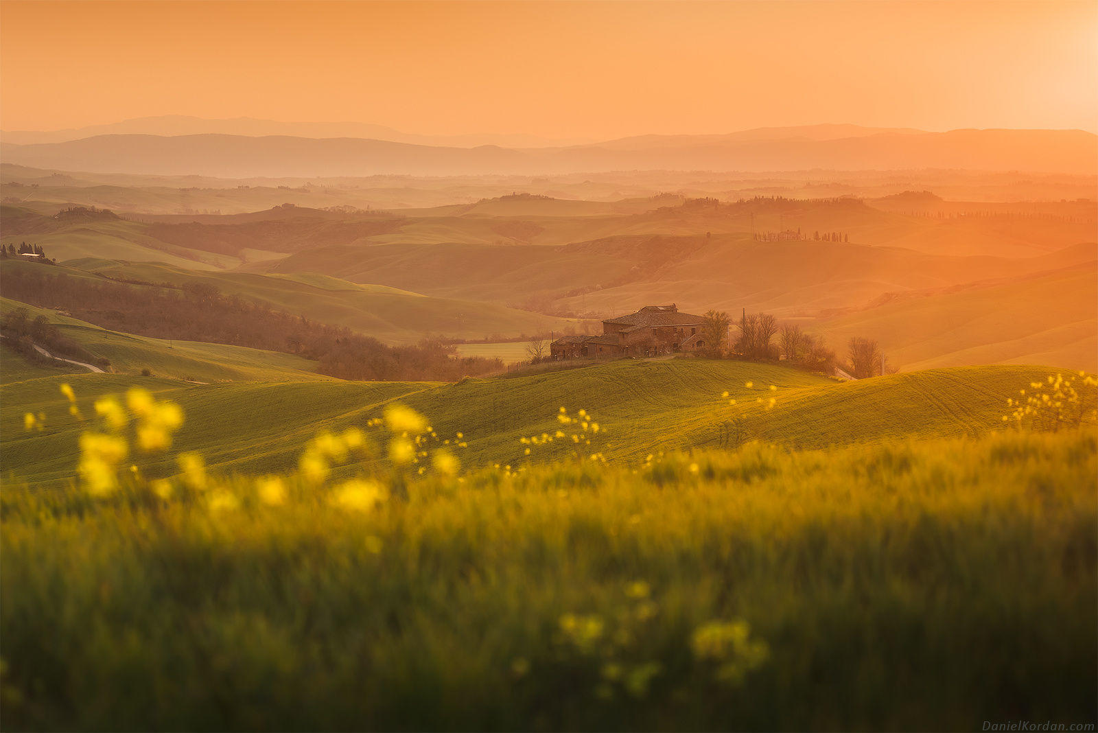 Tuscany evening