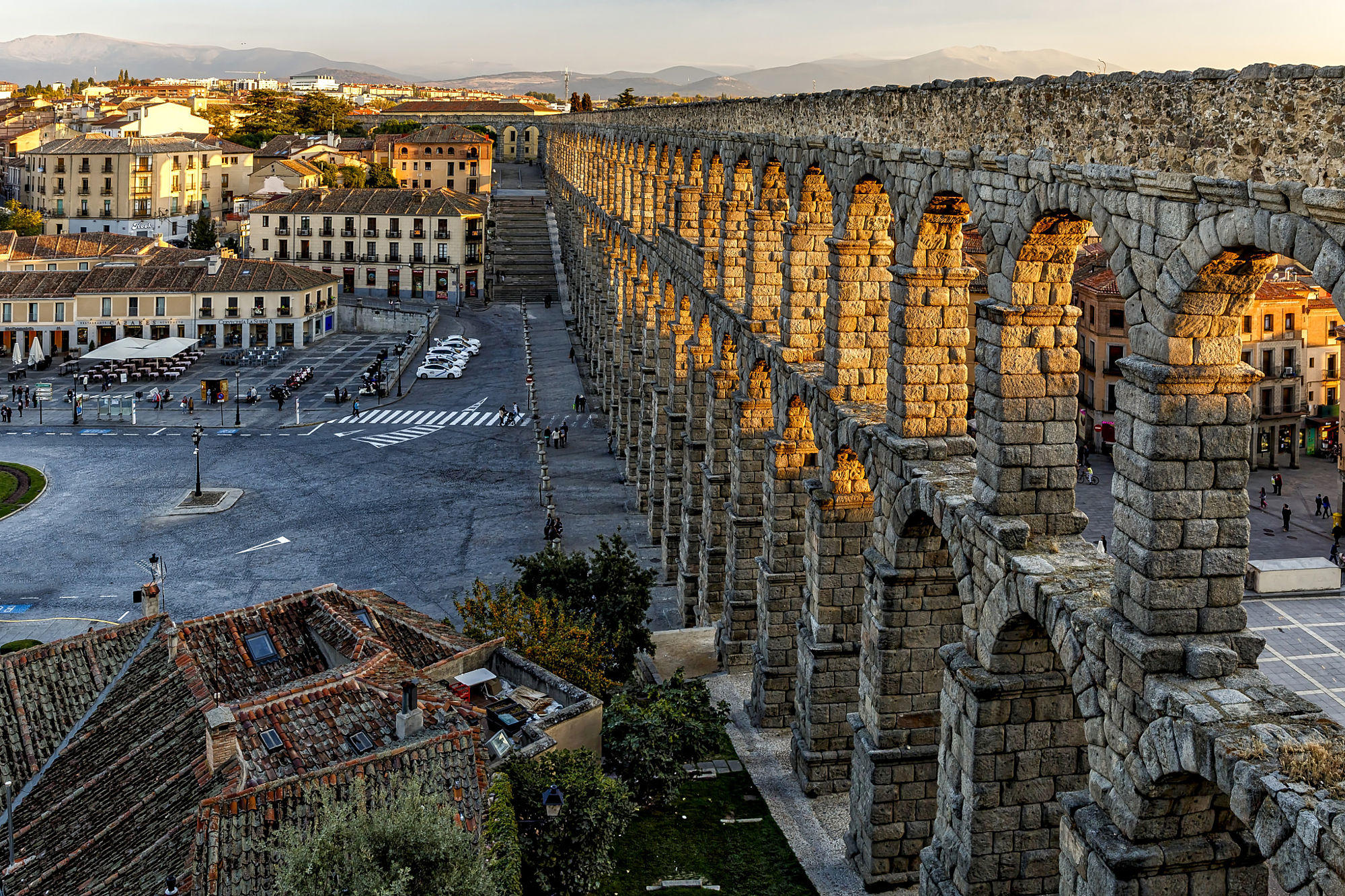 Capvespre a l'Acueducto de Segovia 2