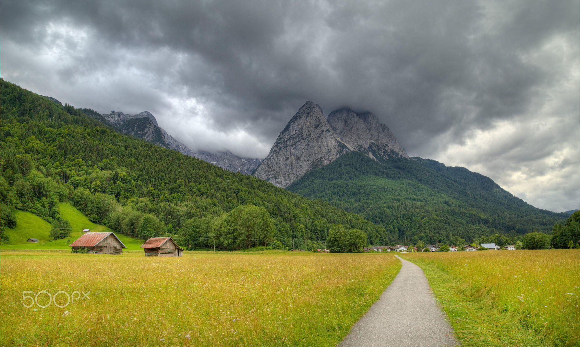 Stormy Evening In Bavaria