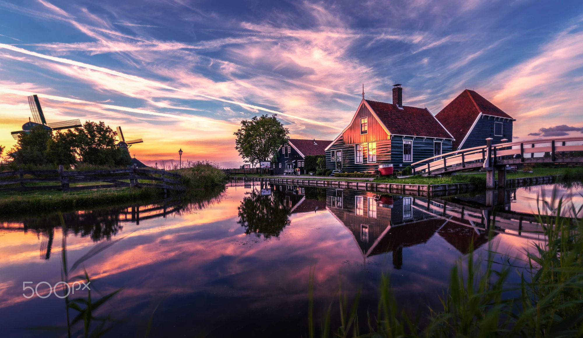 Zaanse Schans, Holland.