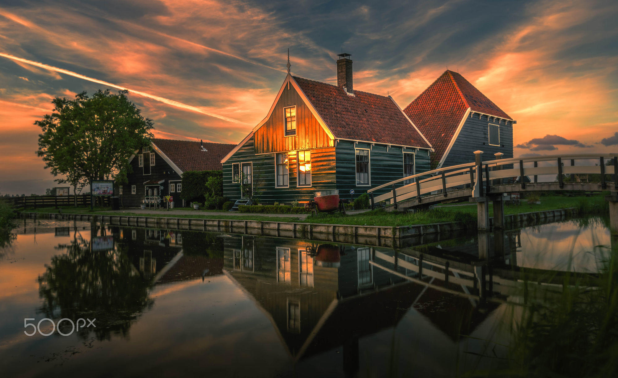 Zaanse Schans, Holland.
