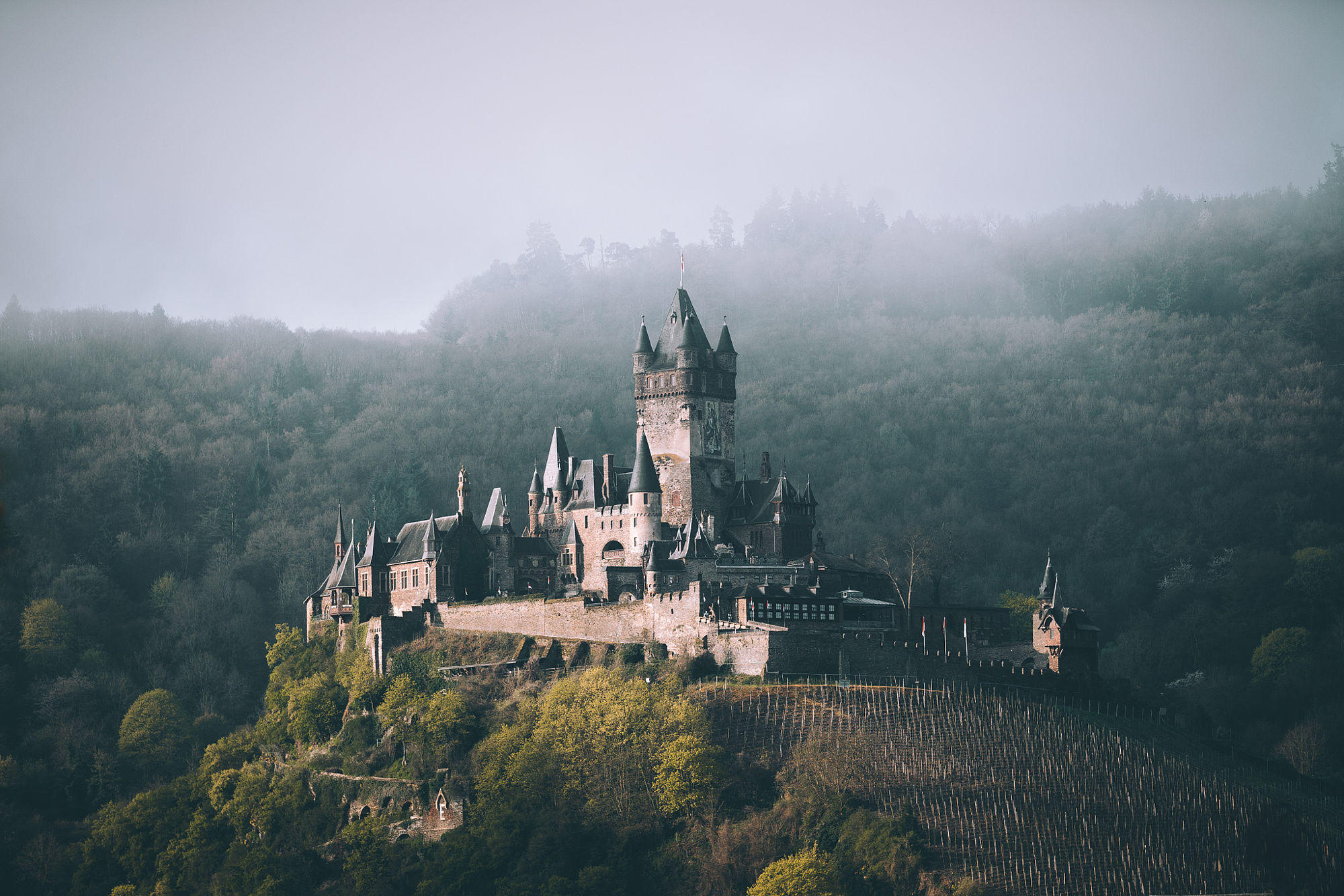 Cochem Castle.