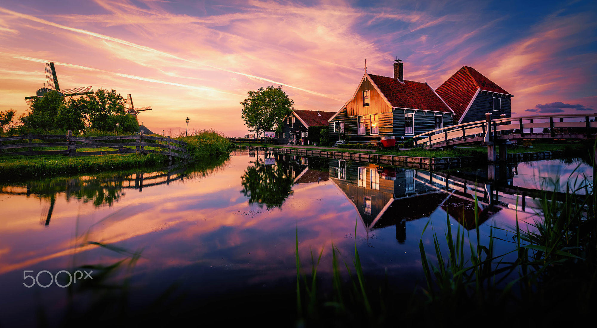 Zaanse Schans, Holland.