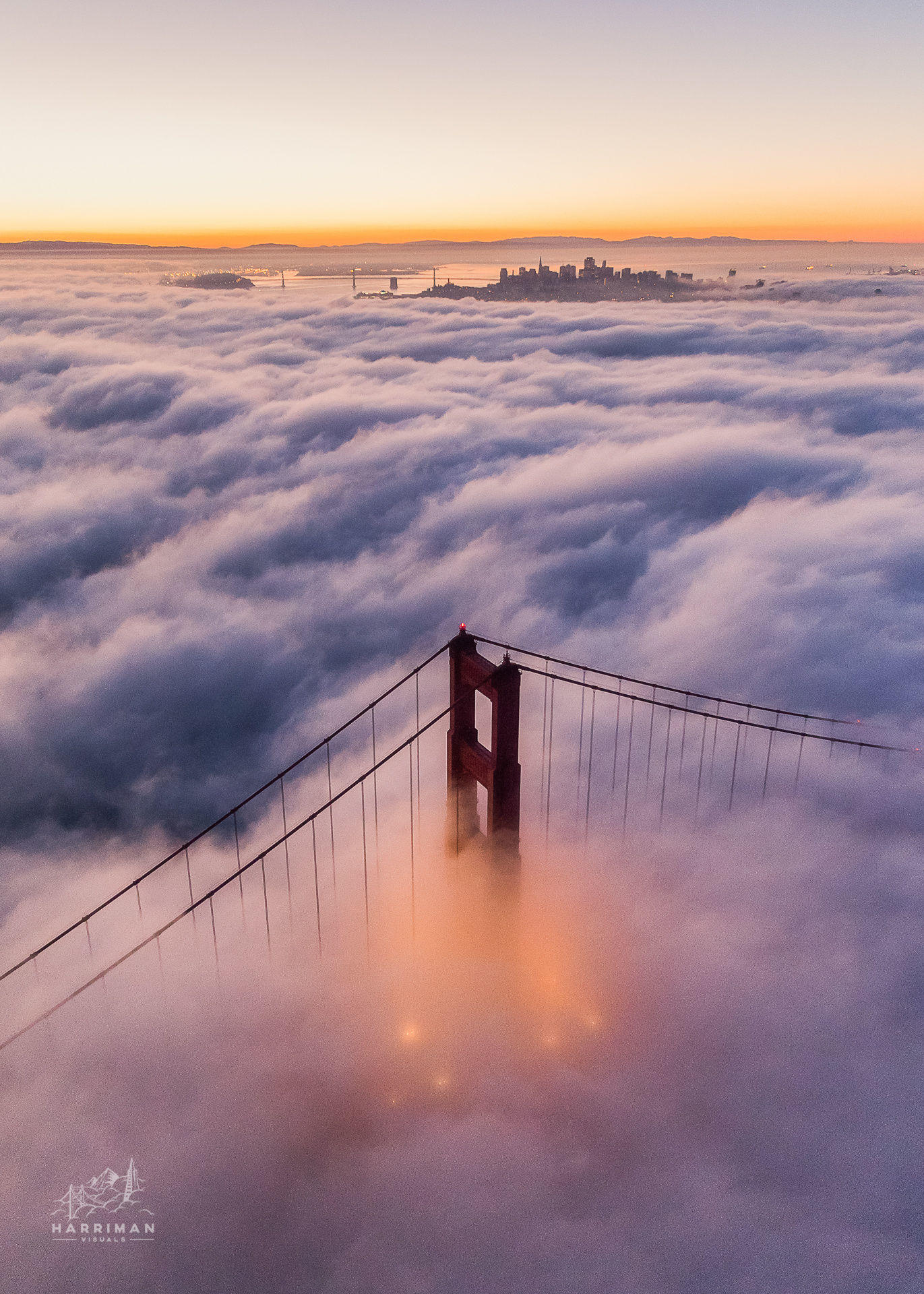 Golden Gate From Above