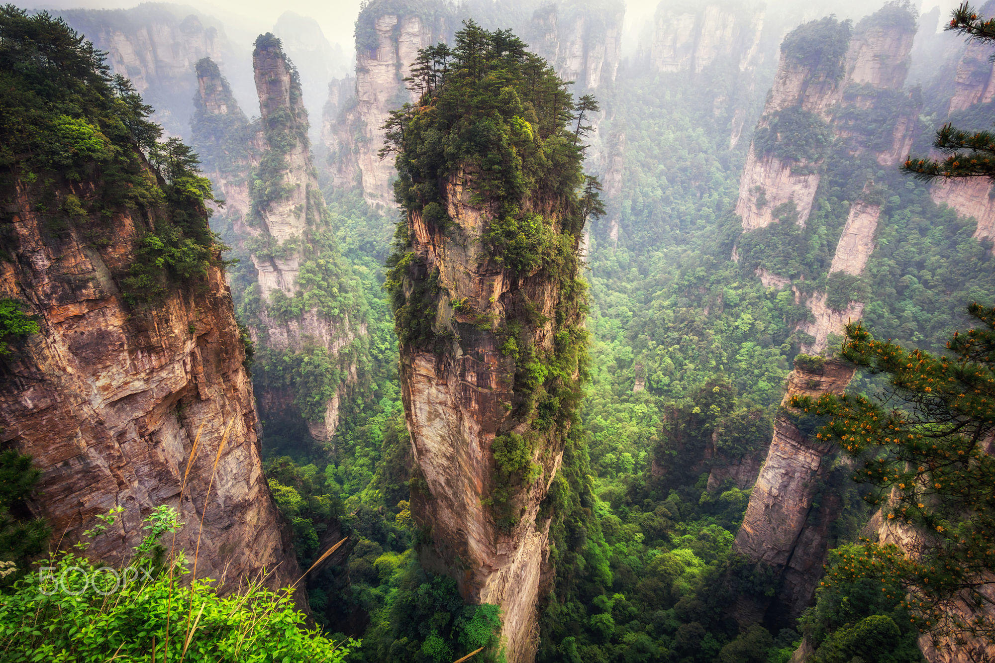 Zhangjiajie Hallelujah Mountains