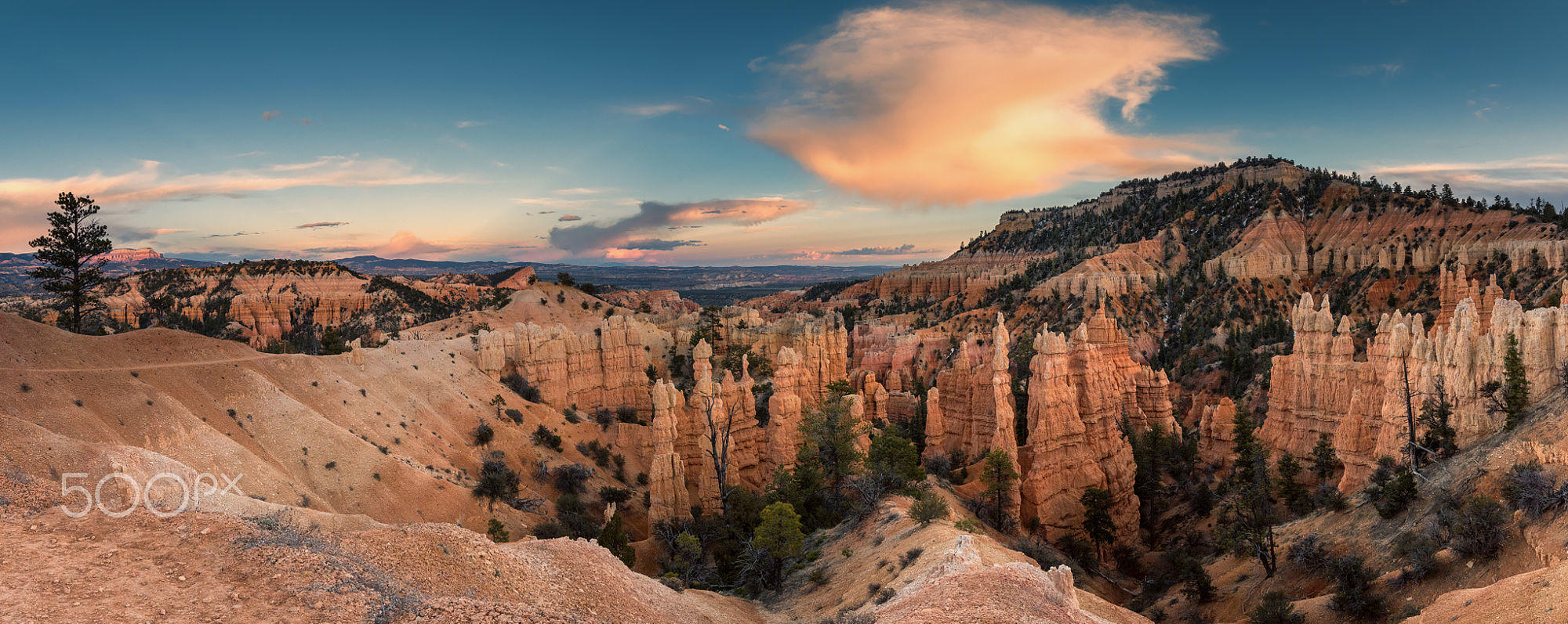 Bryce Canyon at sunset