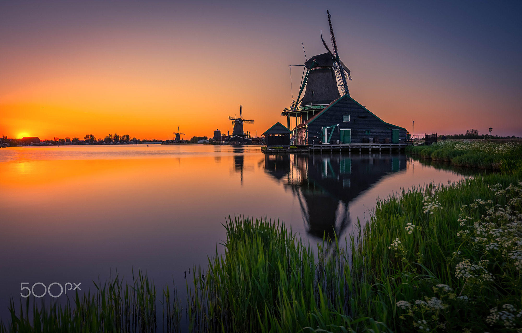 Zaanse Schans, Holland.