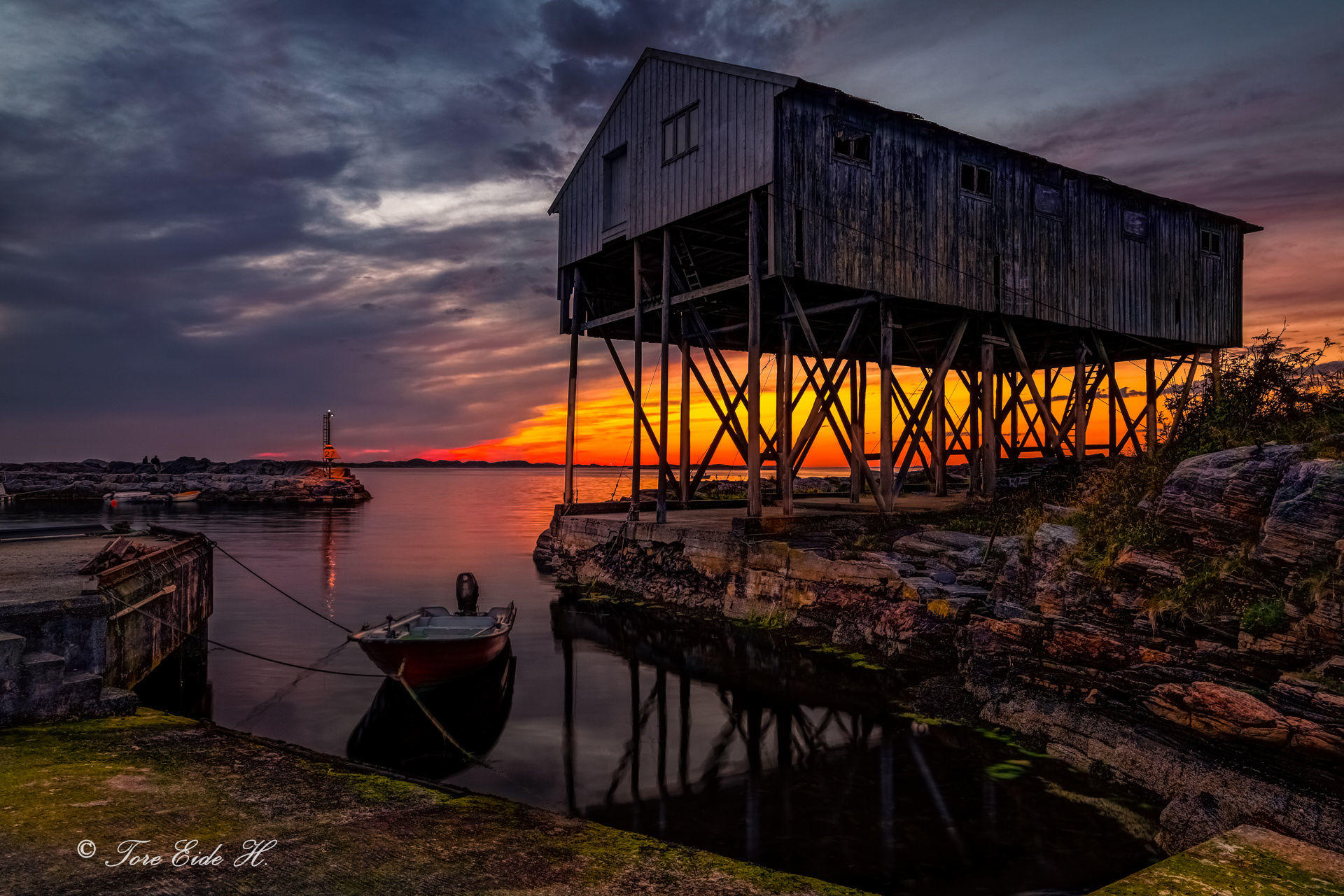 Hellesøy sunset