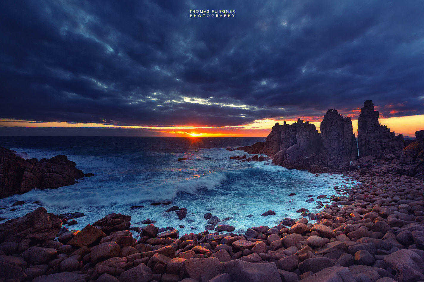 Pinnacles Sunset