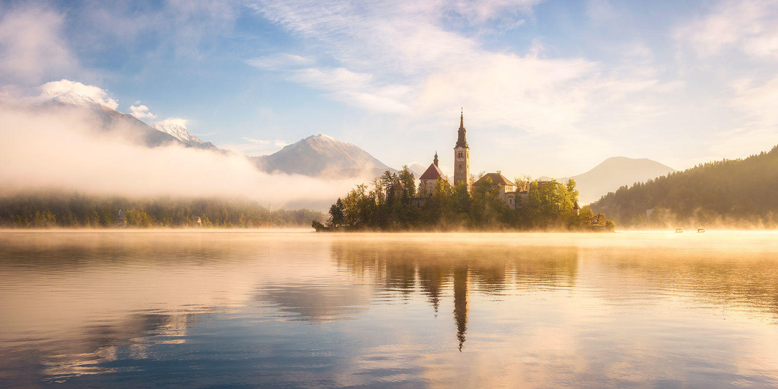 Golden Morning in Slovenia