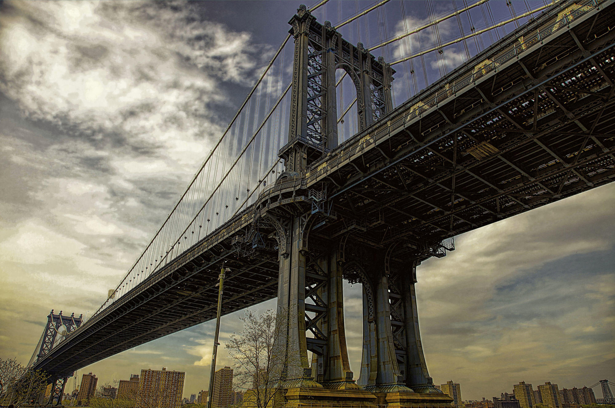 Manhattan Bridge_ view from Brooklyn