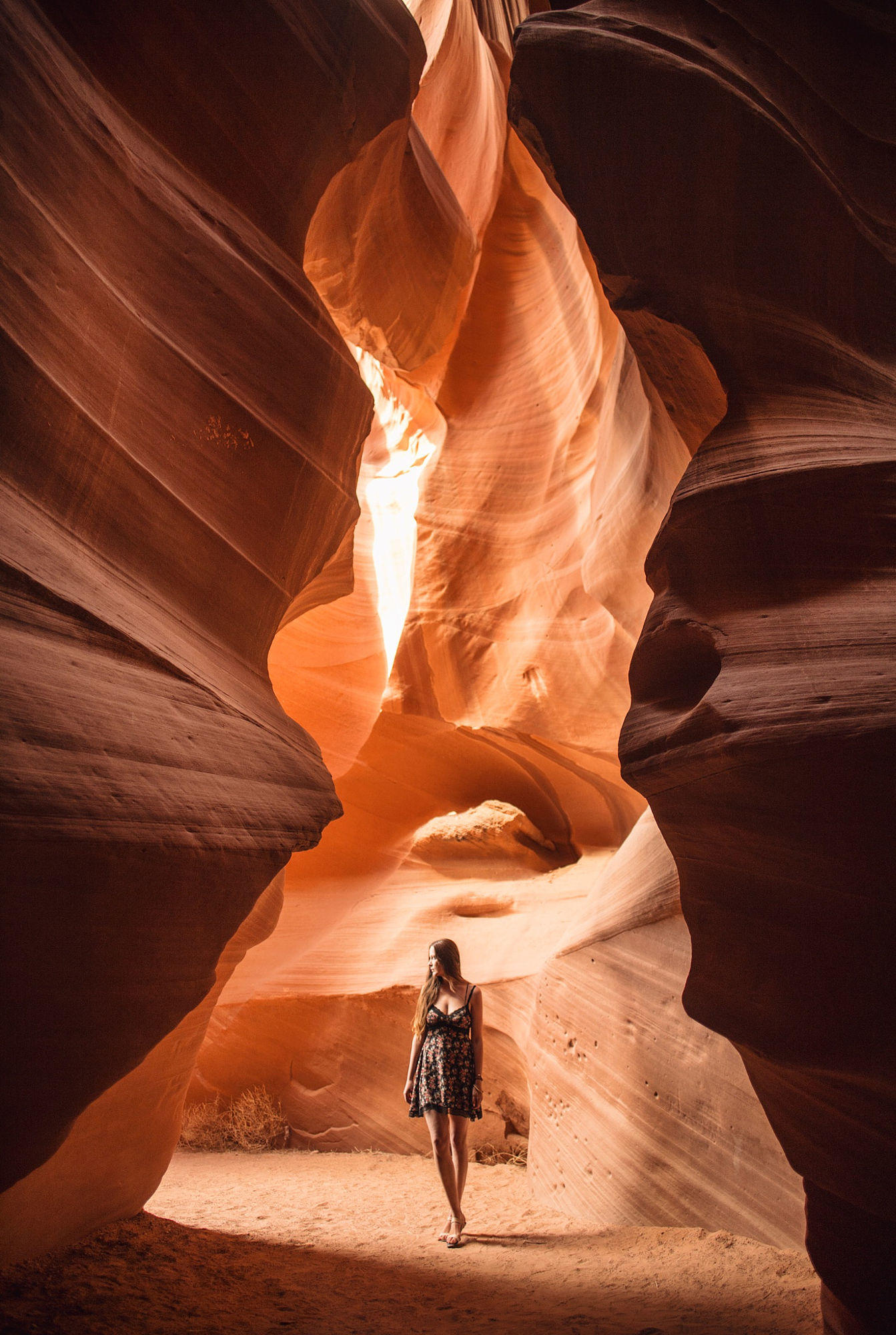 happy belated birthday to this beautiful girl. @mariajakewith upper antelope canyon. arizona.