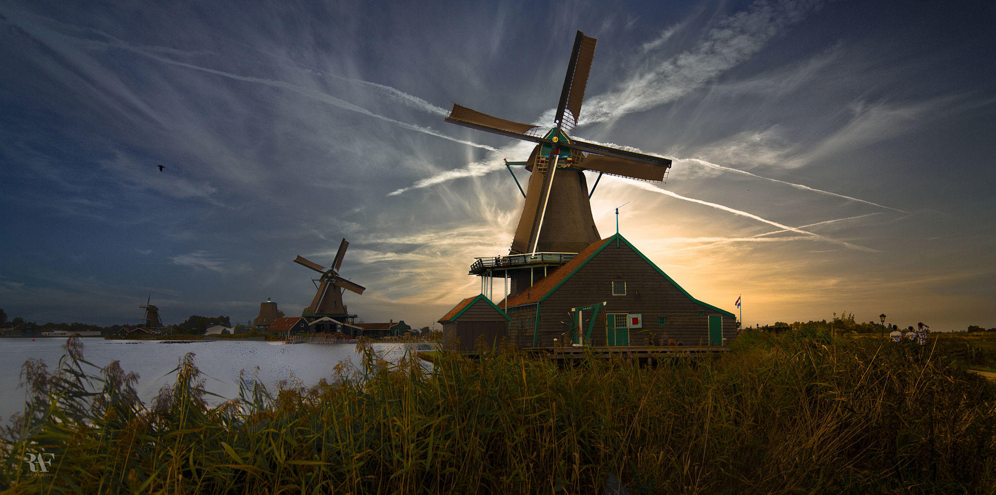 The Sky and  the Windmills
