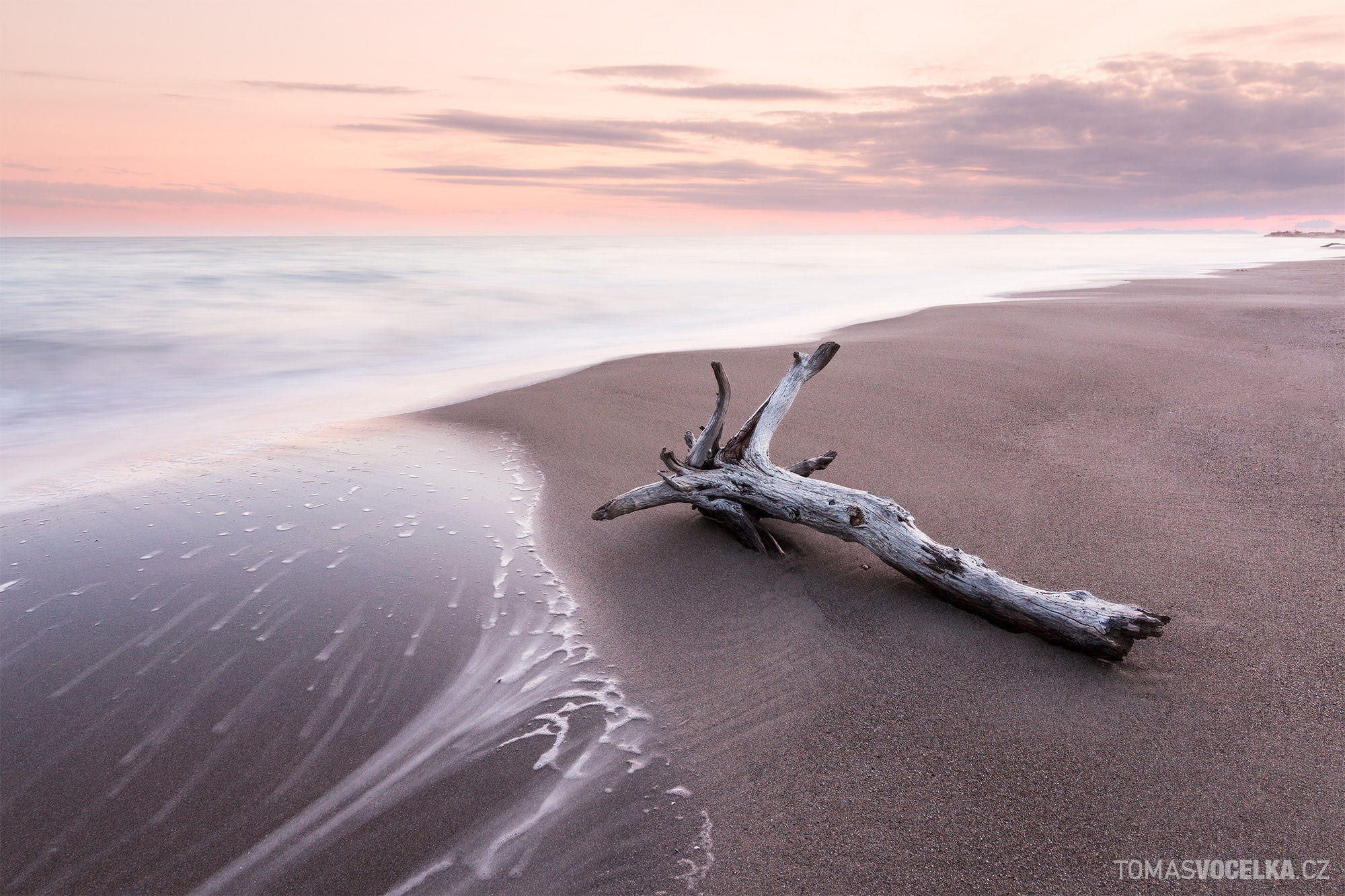 Sunset on the beach