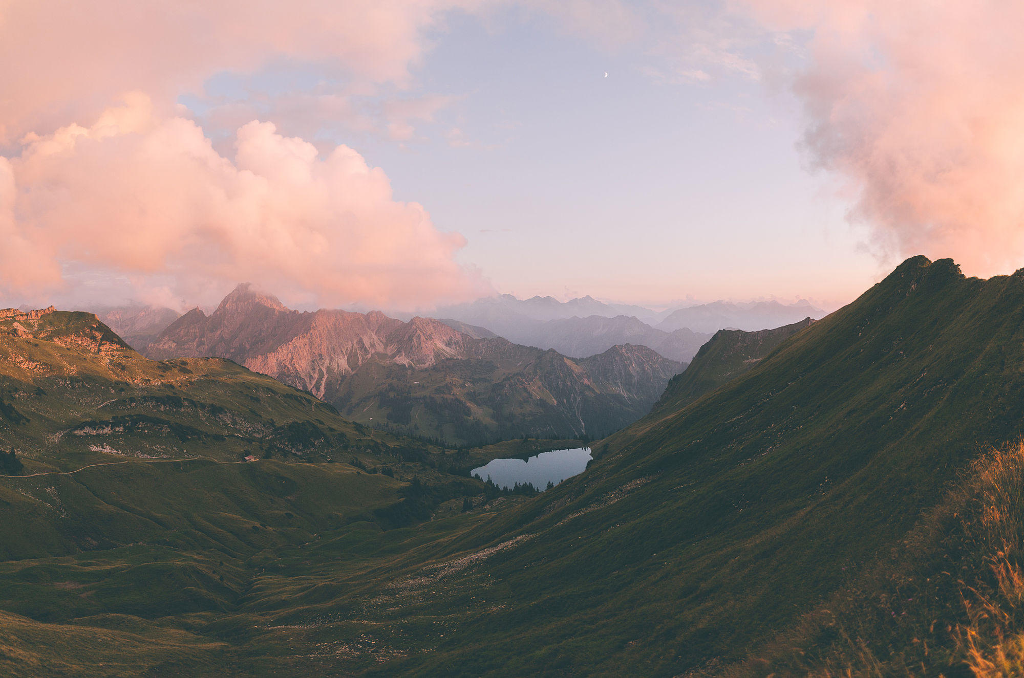 German Alps.