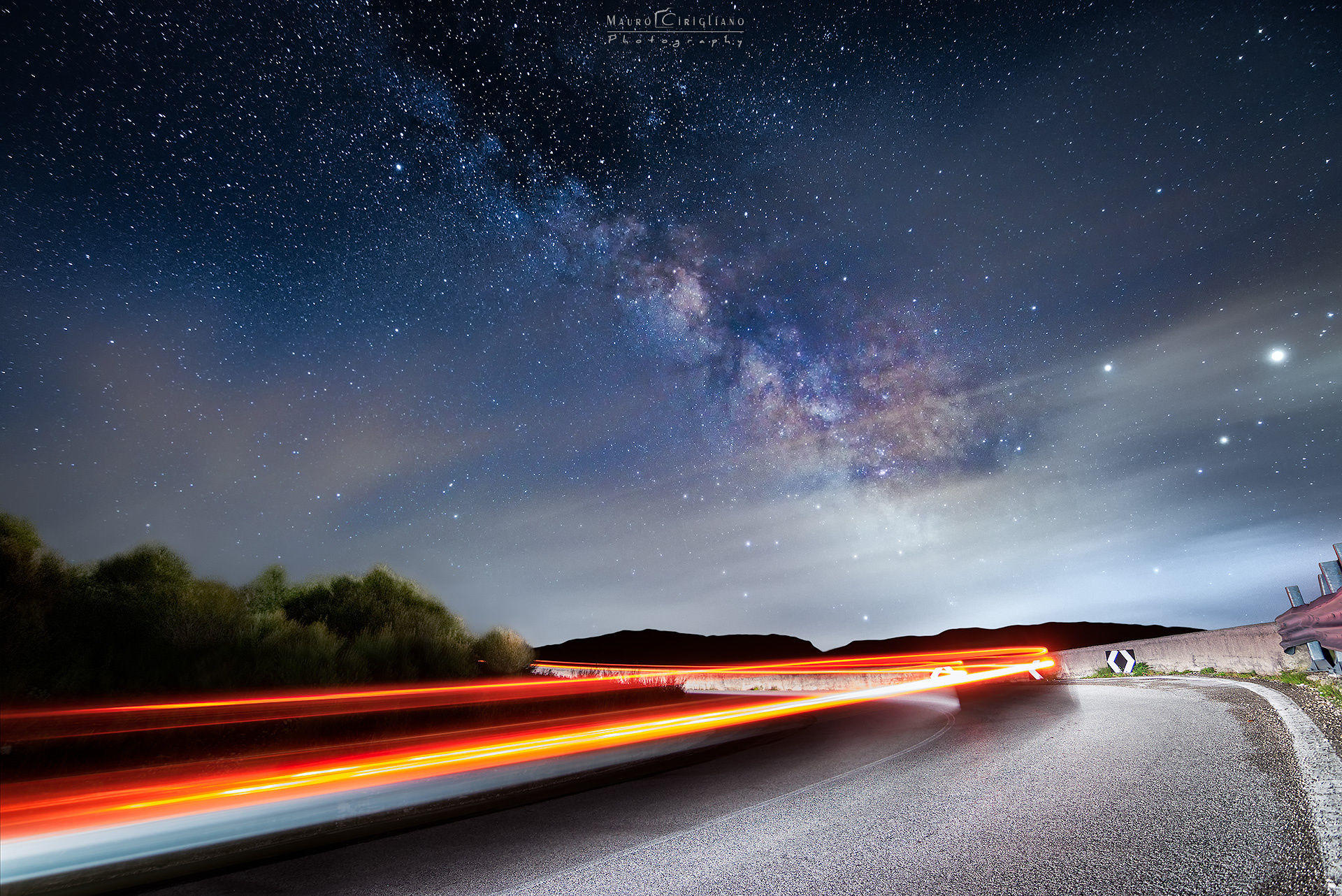 Milky way road.