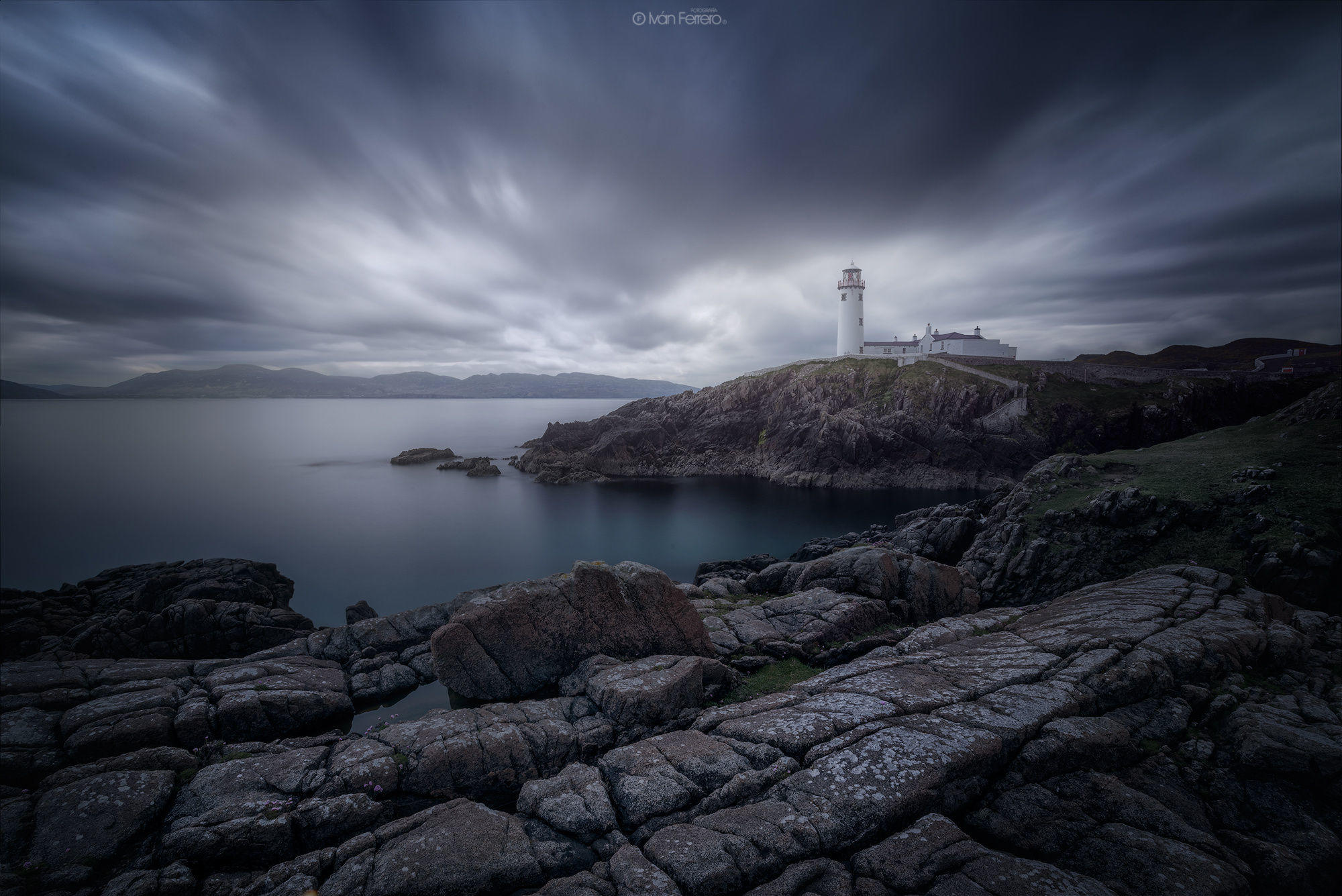 Lighthouse in Blue