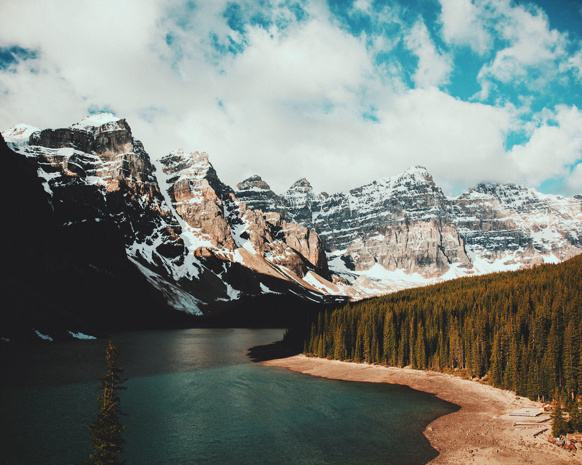 at the top overlooking Moraine Lake. I cannot wait ...