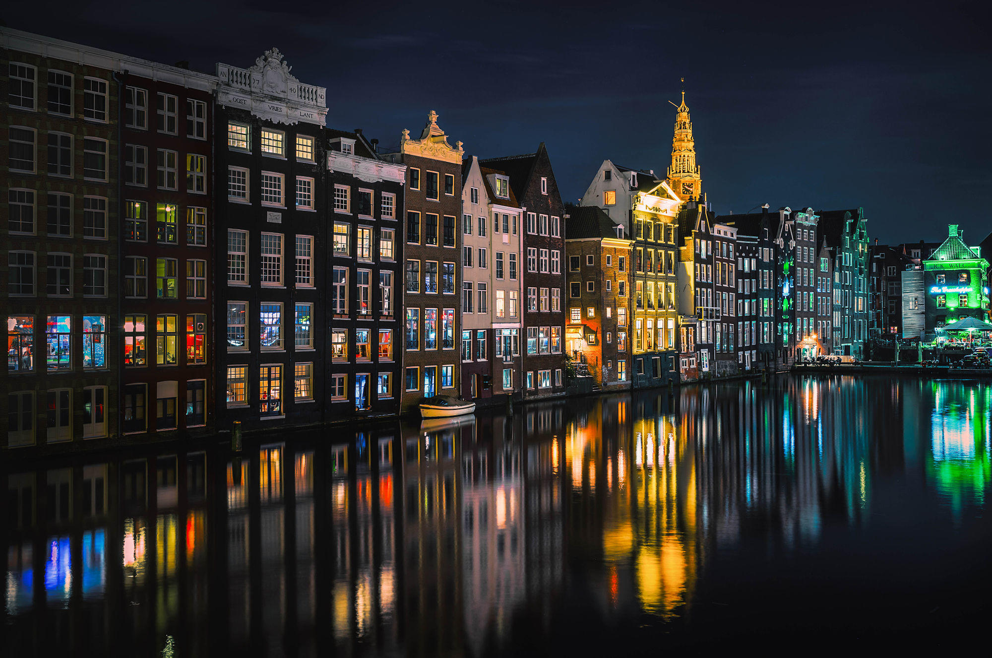 Damrak, Amsterdam.