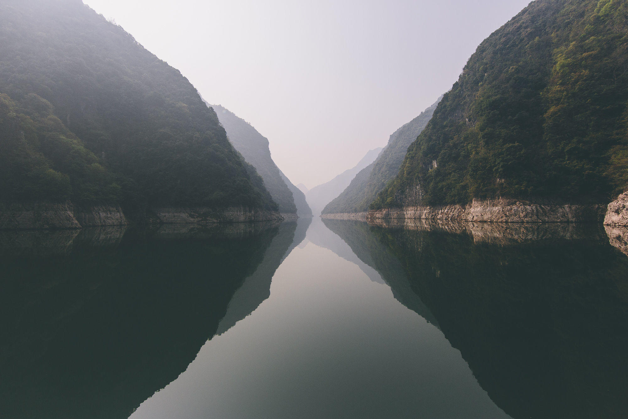 Morning Ride Through the Yangtze River