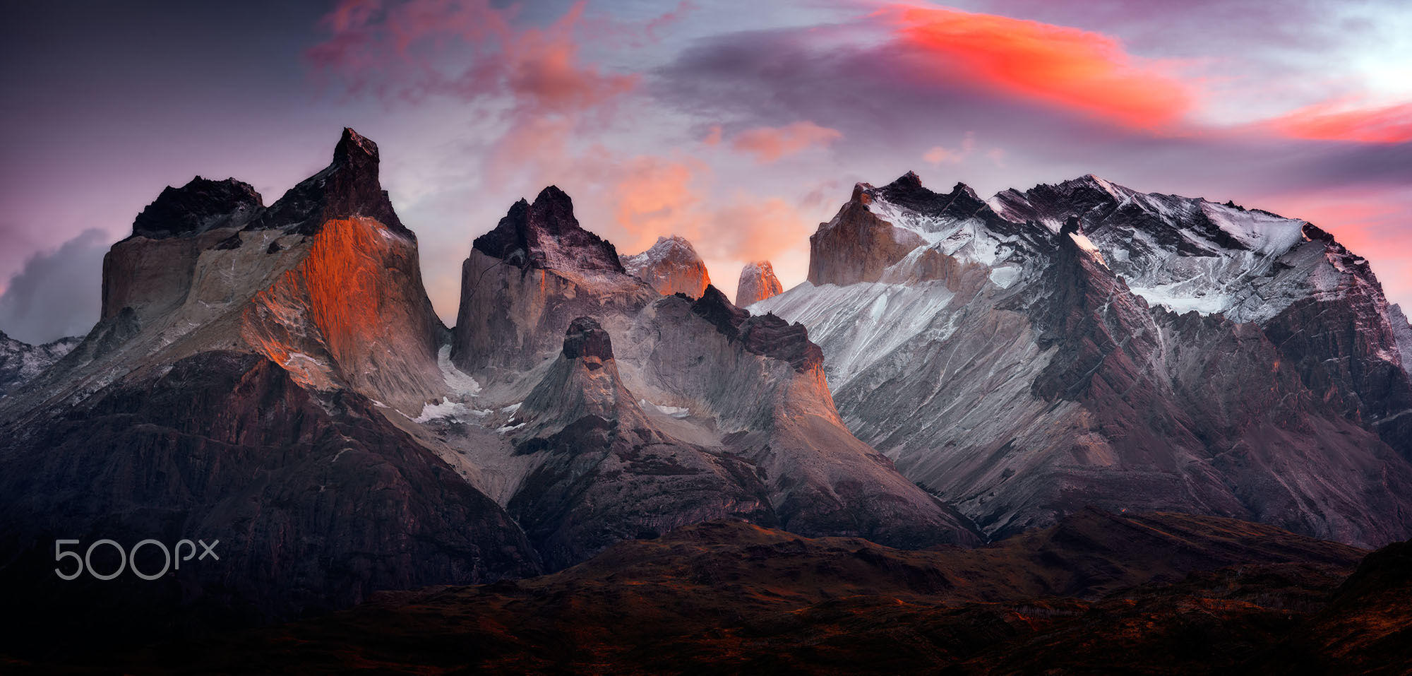 Torres del Paine Sunrise