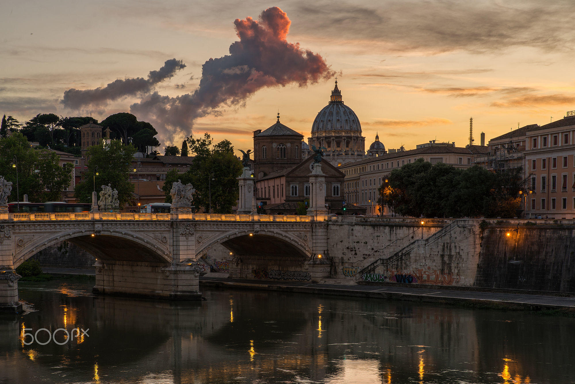 Rome - Sunset in the eternal city