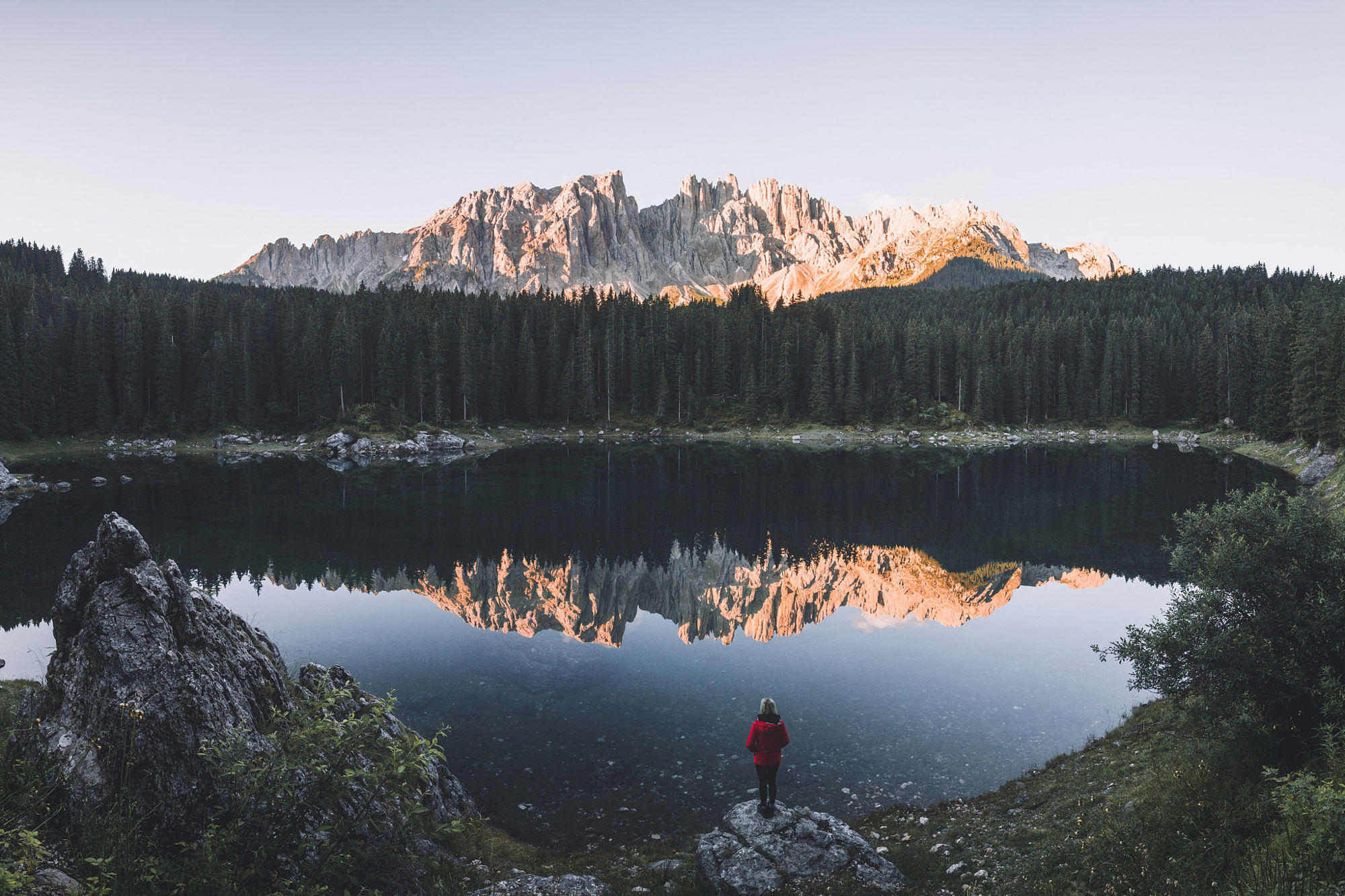 Sunrise at Karersee