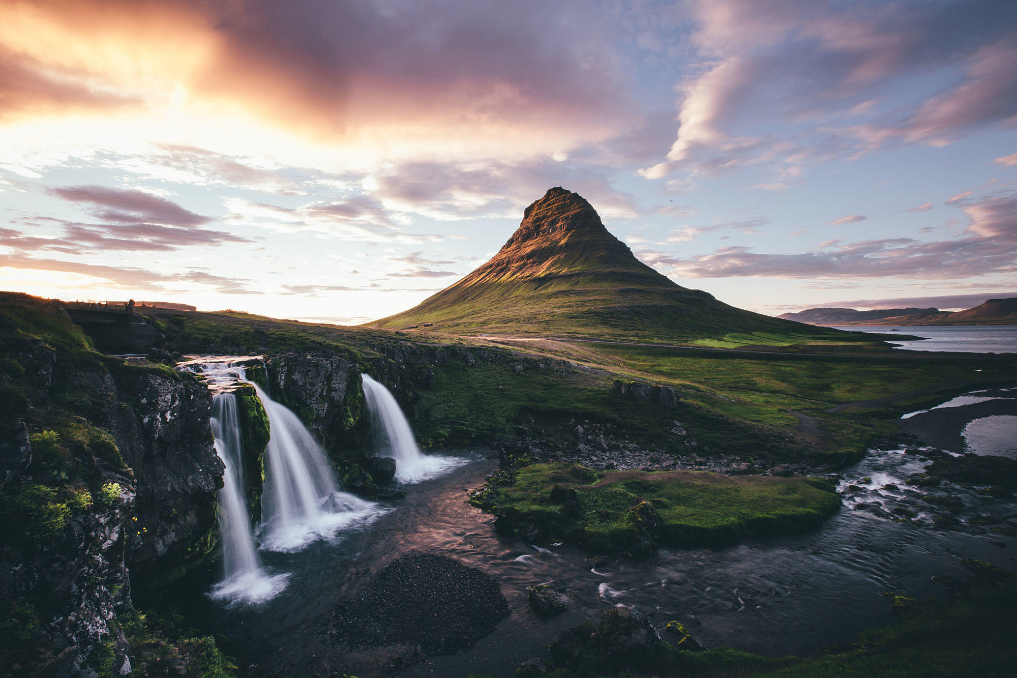 Sunset At Kirkjufell