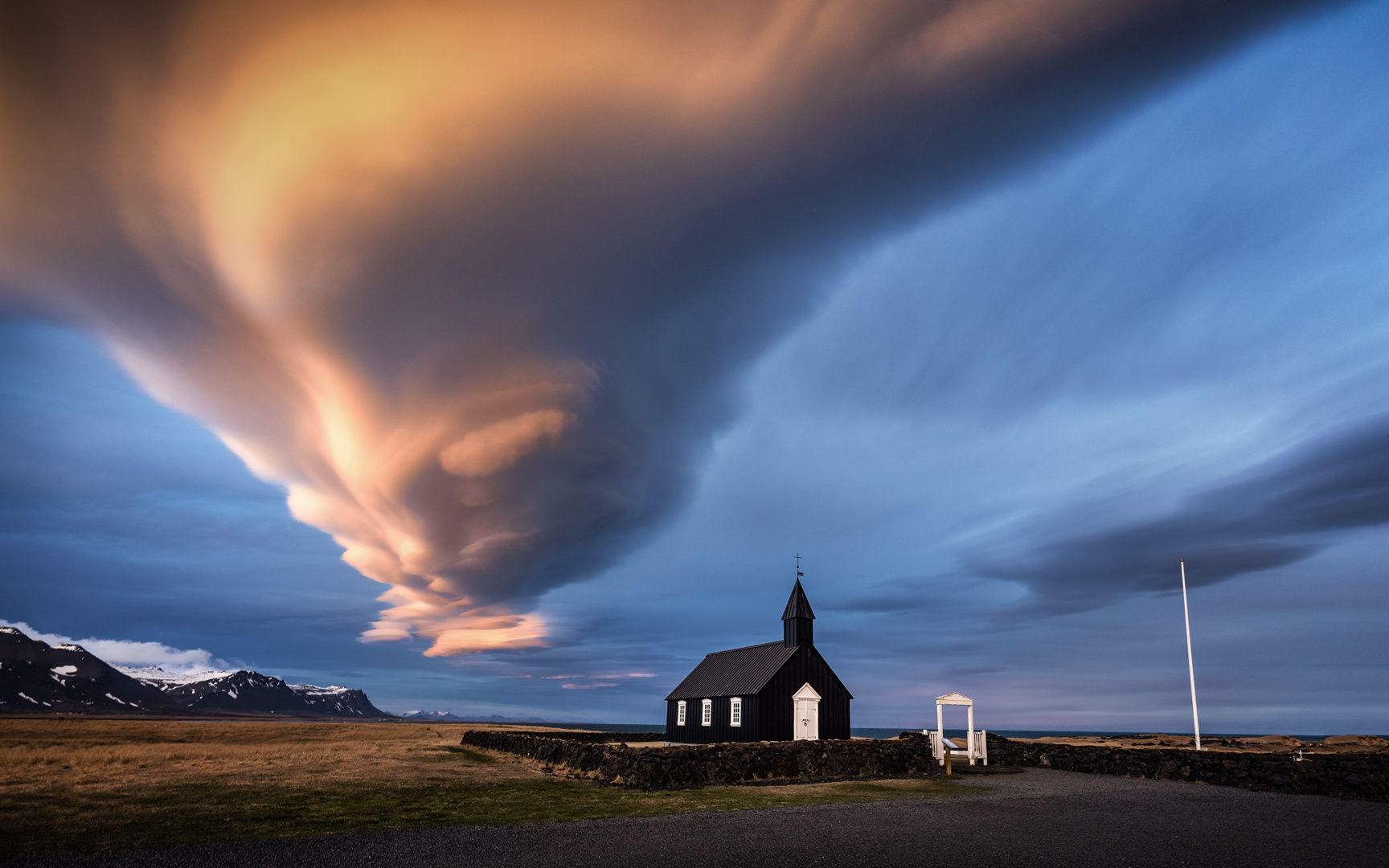 Colorful cloud