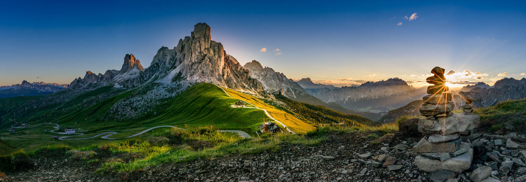 Morning Light at Passo di Giau