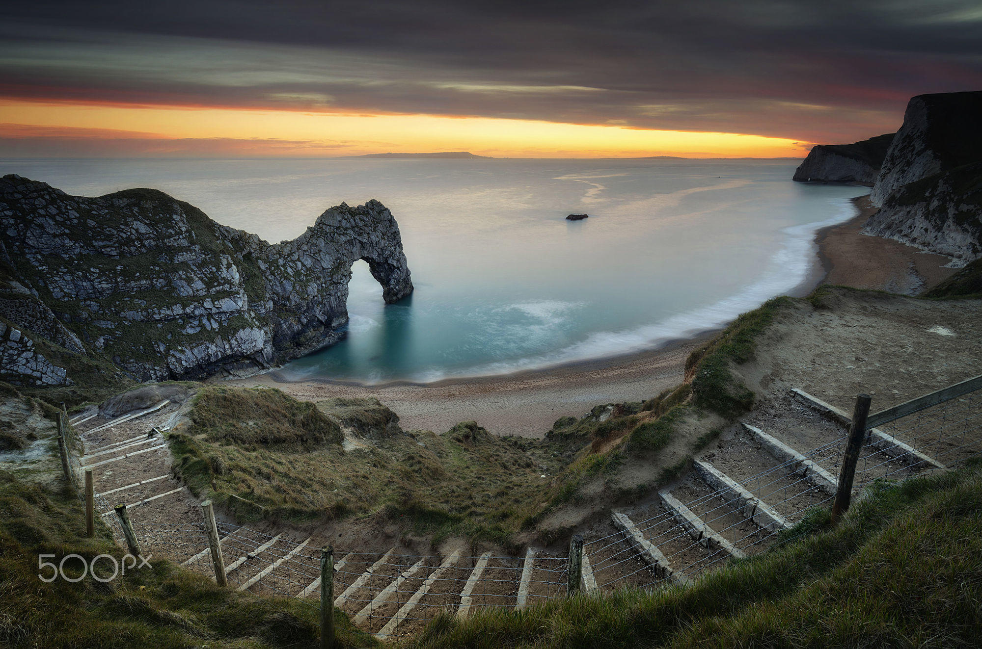 The Steps To The Beach