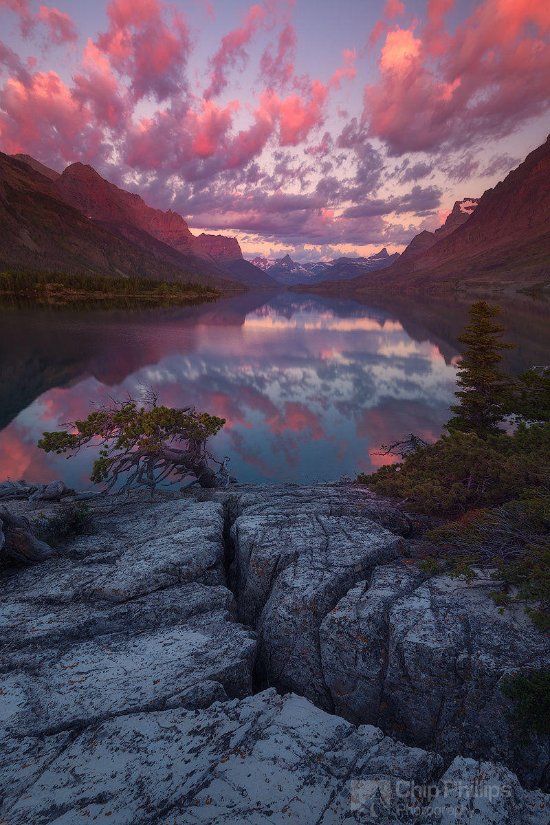 Sunrise Reflections, Saint Mary Lake