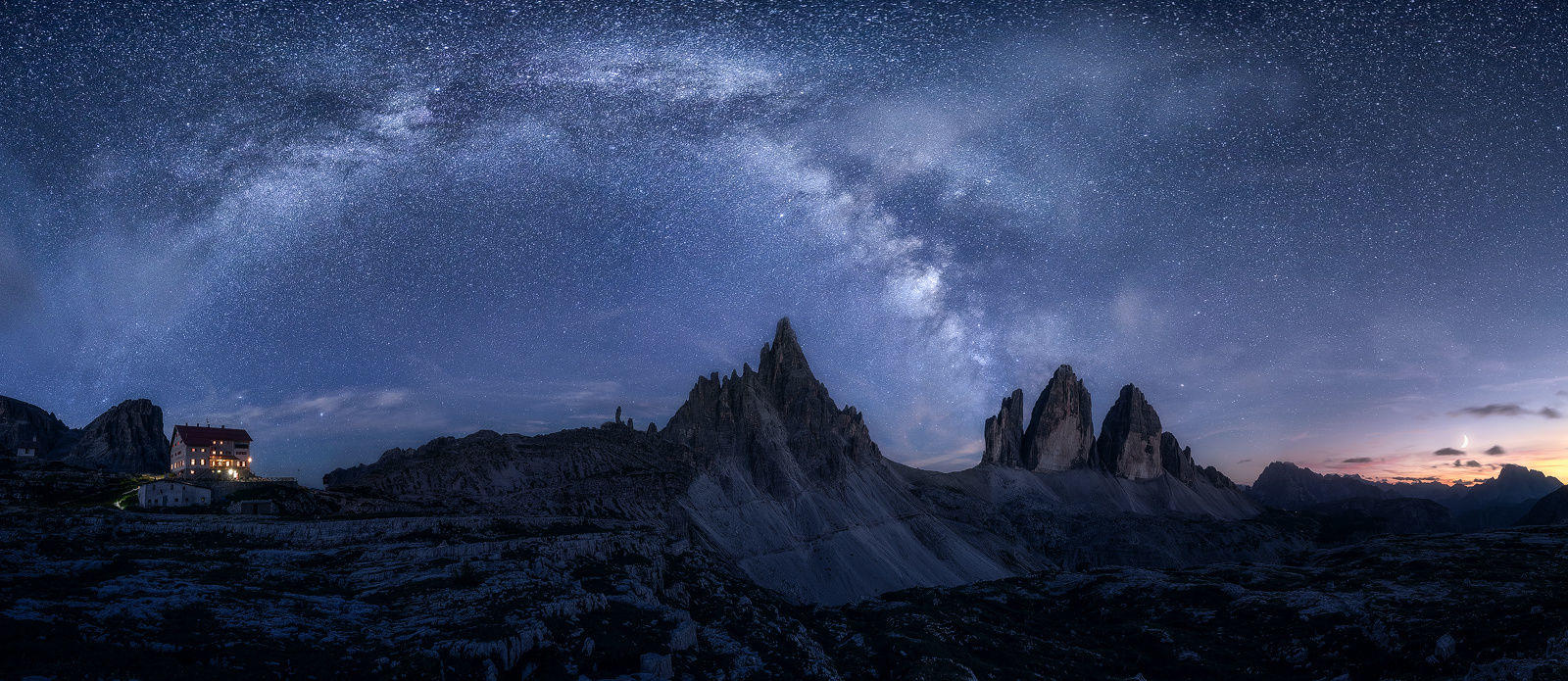 Stars in the Dolomites