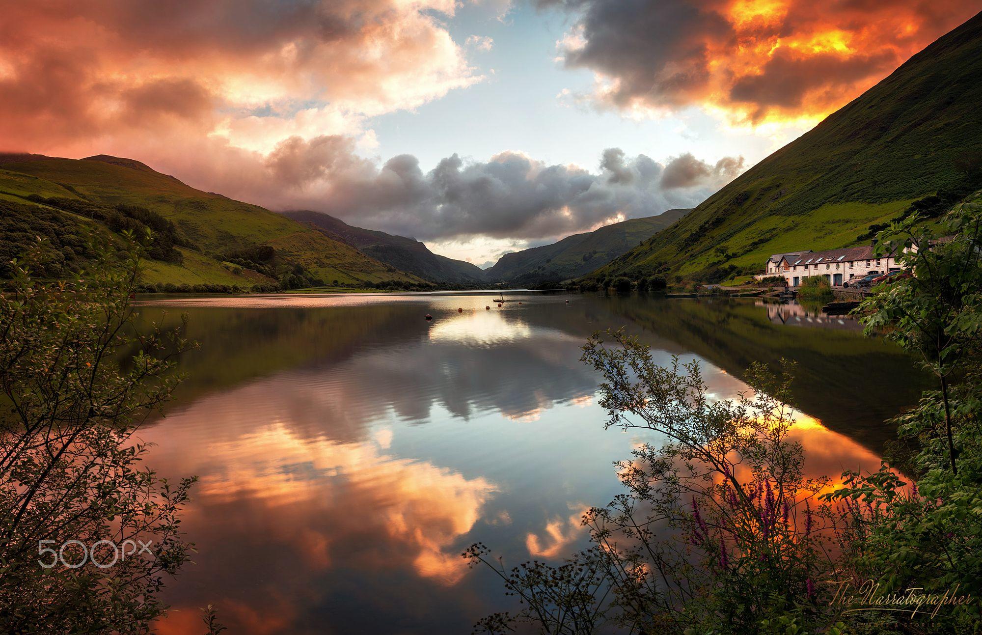 Fire In The Welsh Skies