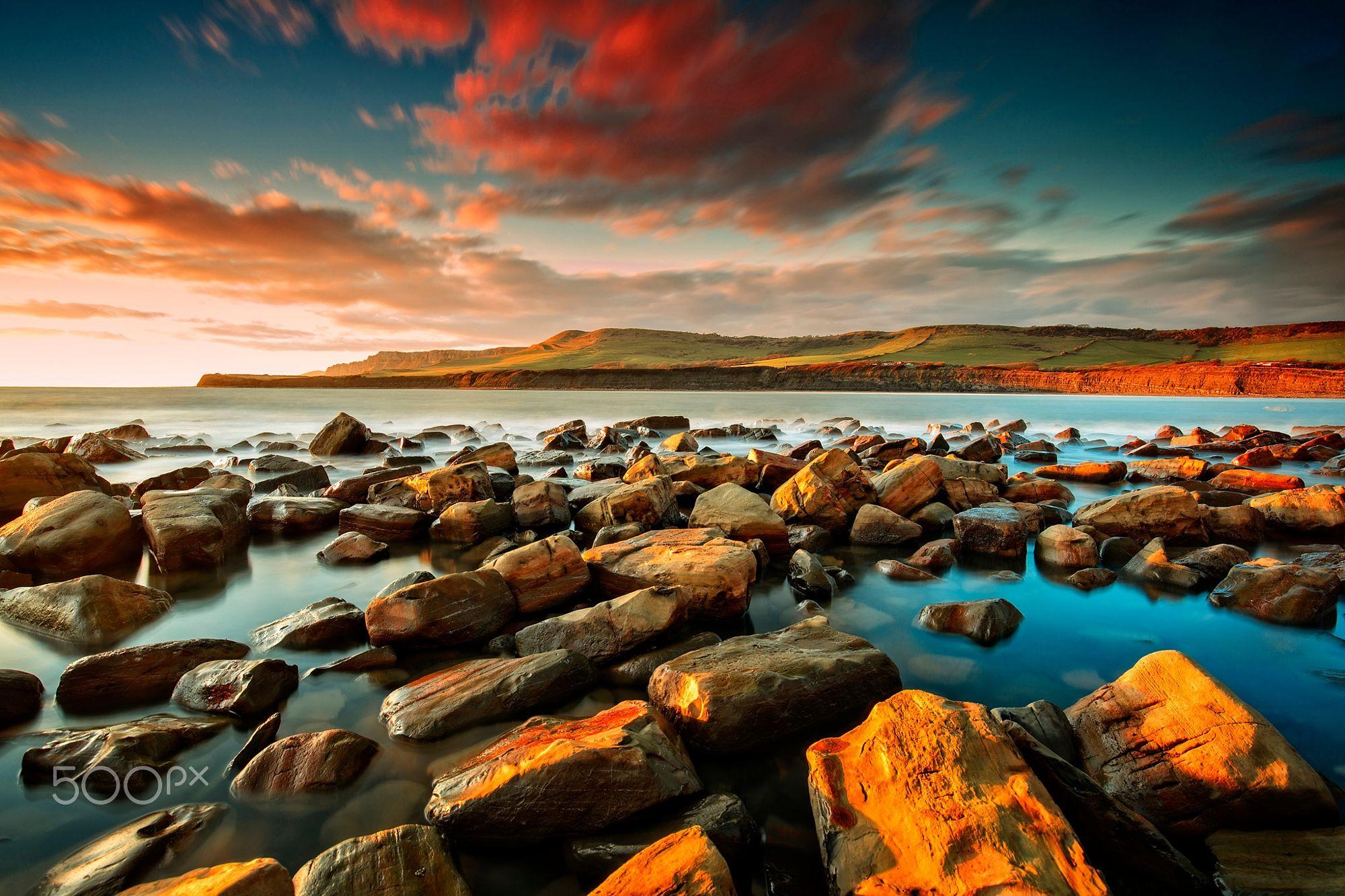 The Red Rocks Of Kimmeridge