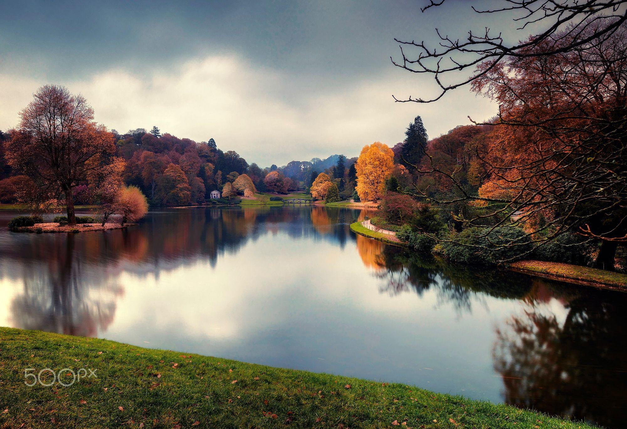 Long Exposure Over Stourhead