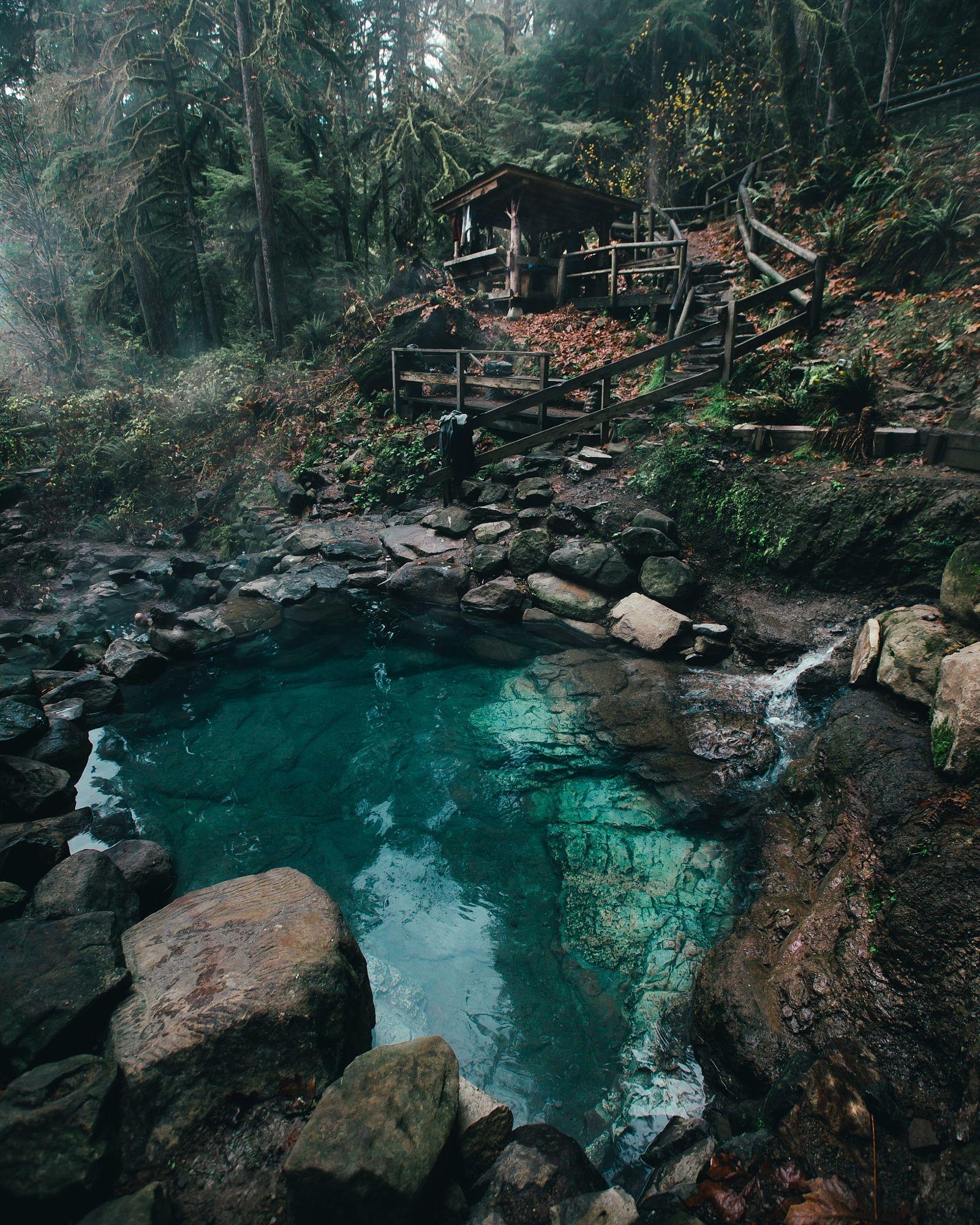 Hot Springs For Sunrise