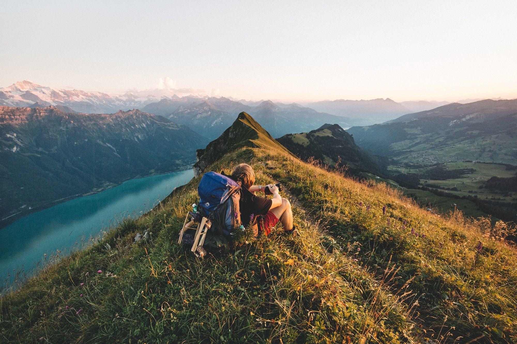 Remember summer mornings in Switzerland.