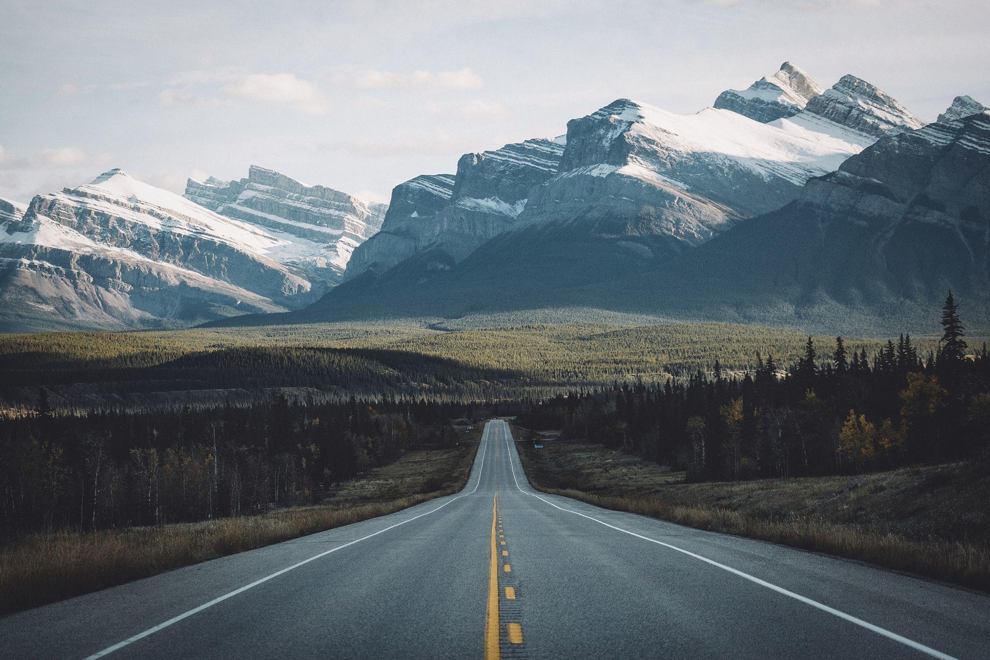 Canadian roads.