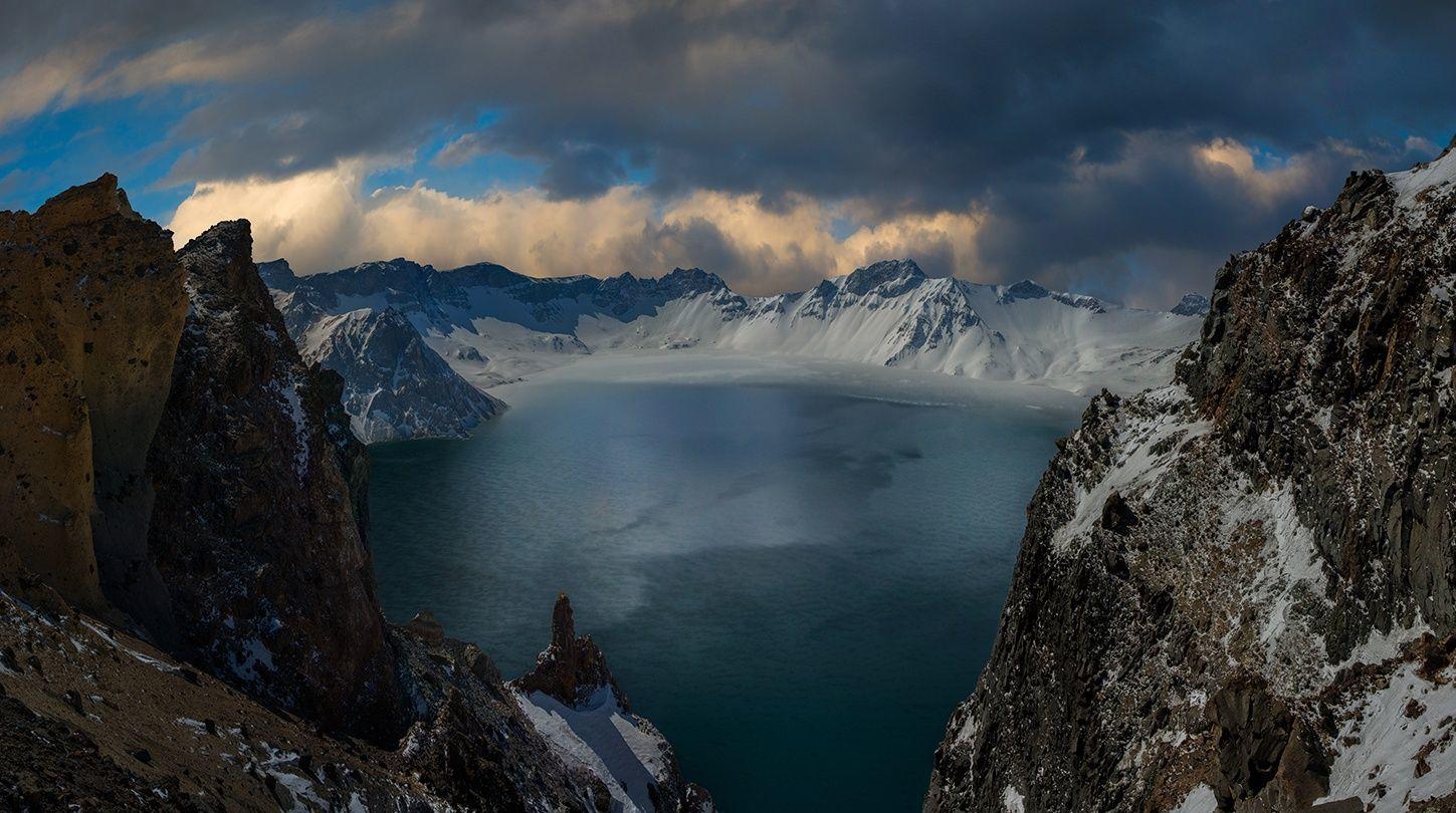 Tianchi Lake in the Changbai Mountain