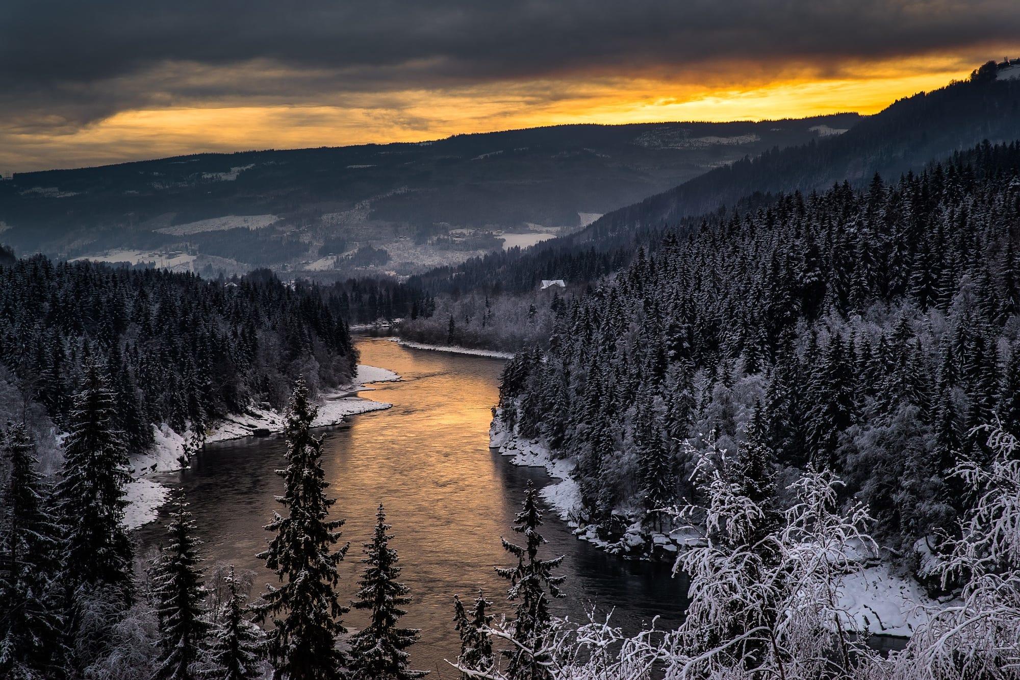 View over Gudbrandsdalen