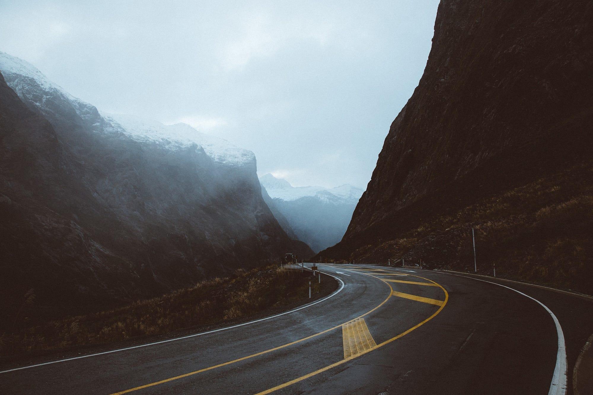 Entering Milford Sound