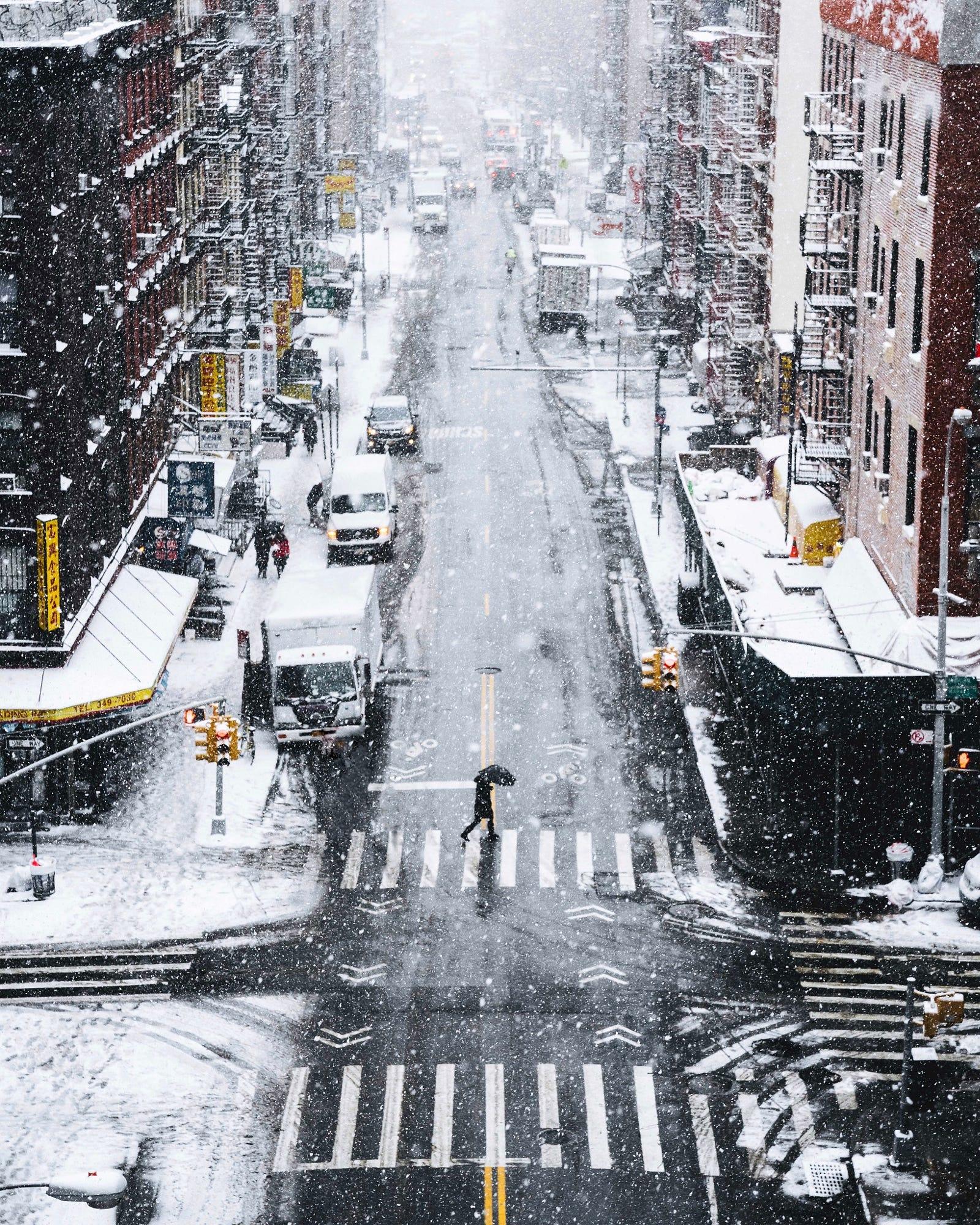 Snow days in NYC