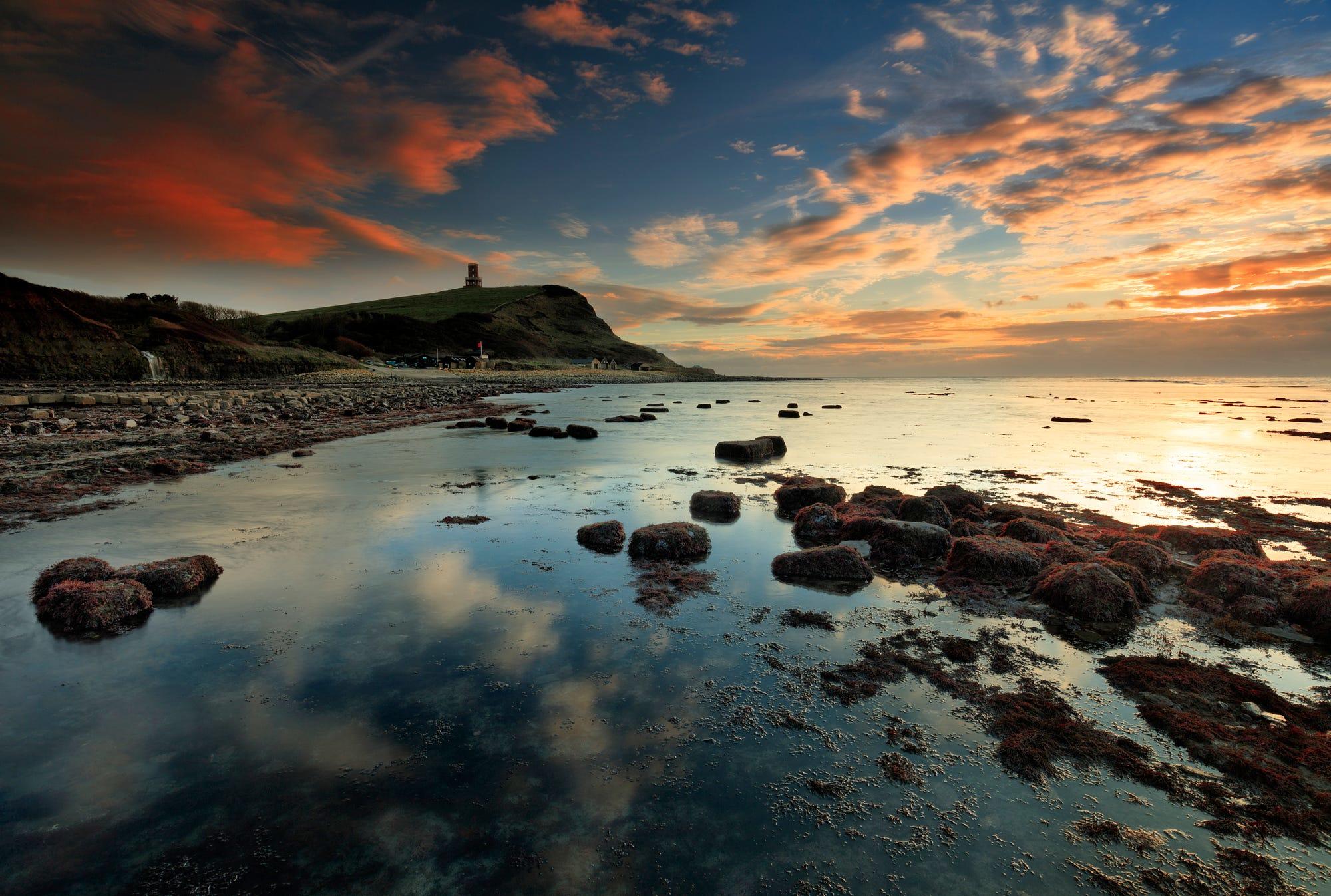 The Glow Of A Kimmeridge Sunset