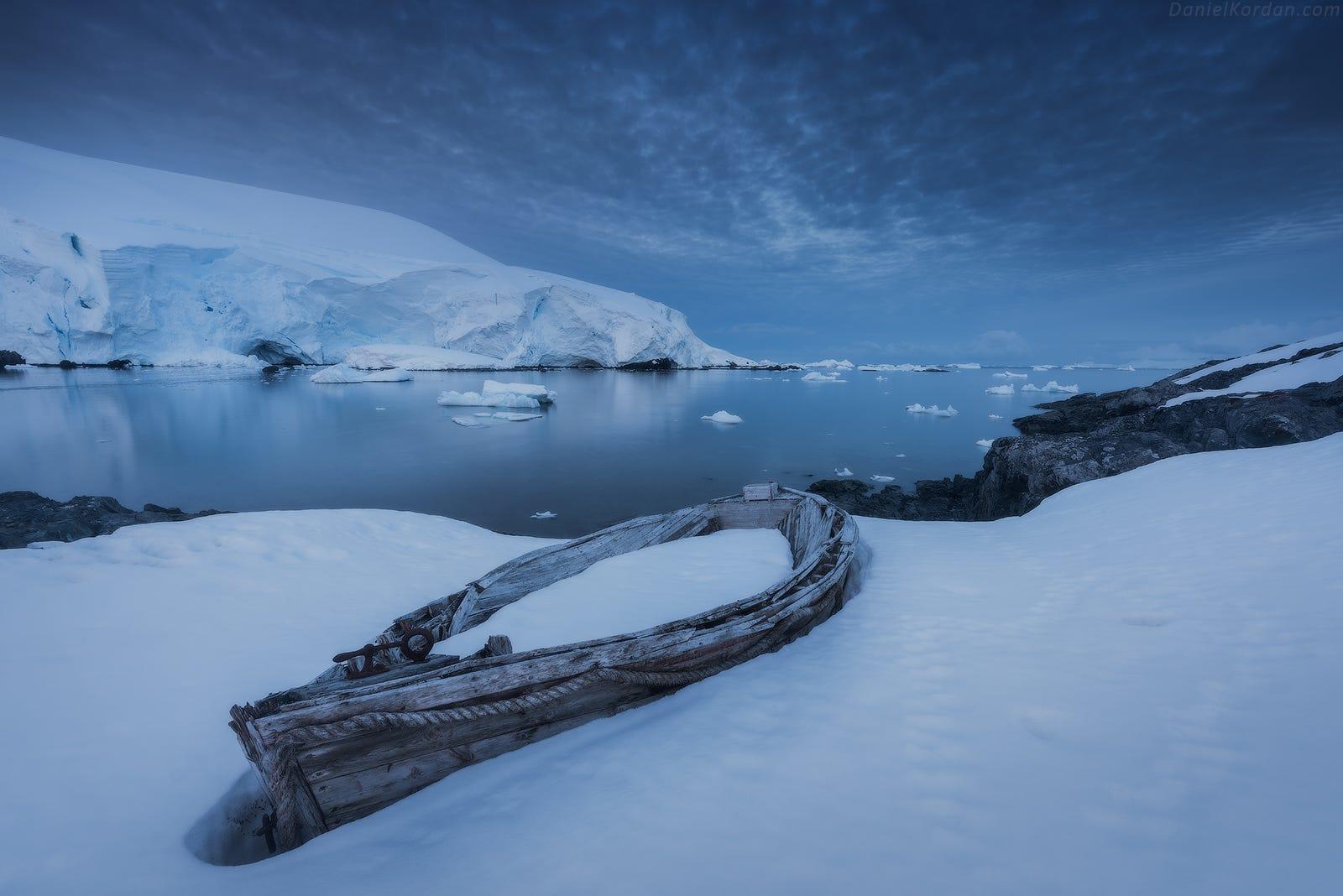 Cold, cold Antarctica