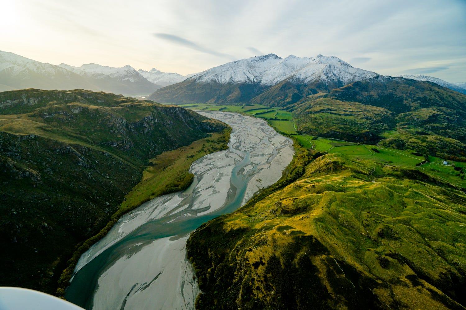 Glacial River, New Zealand