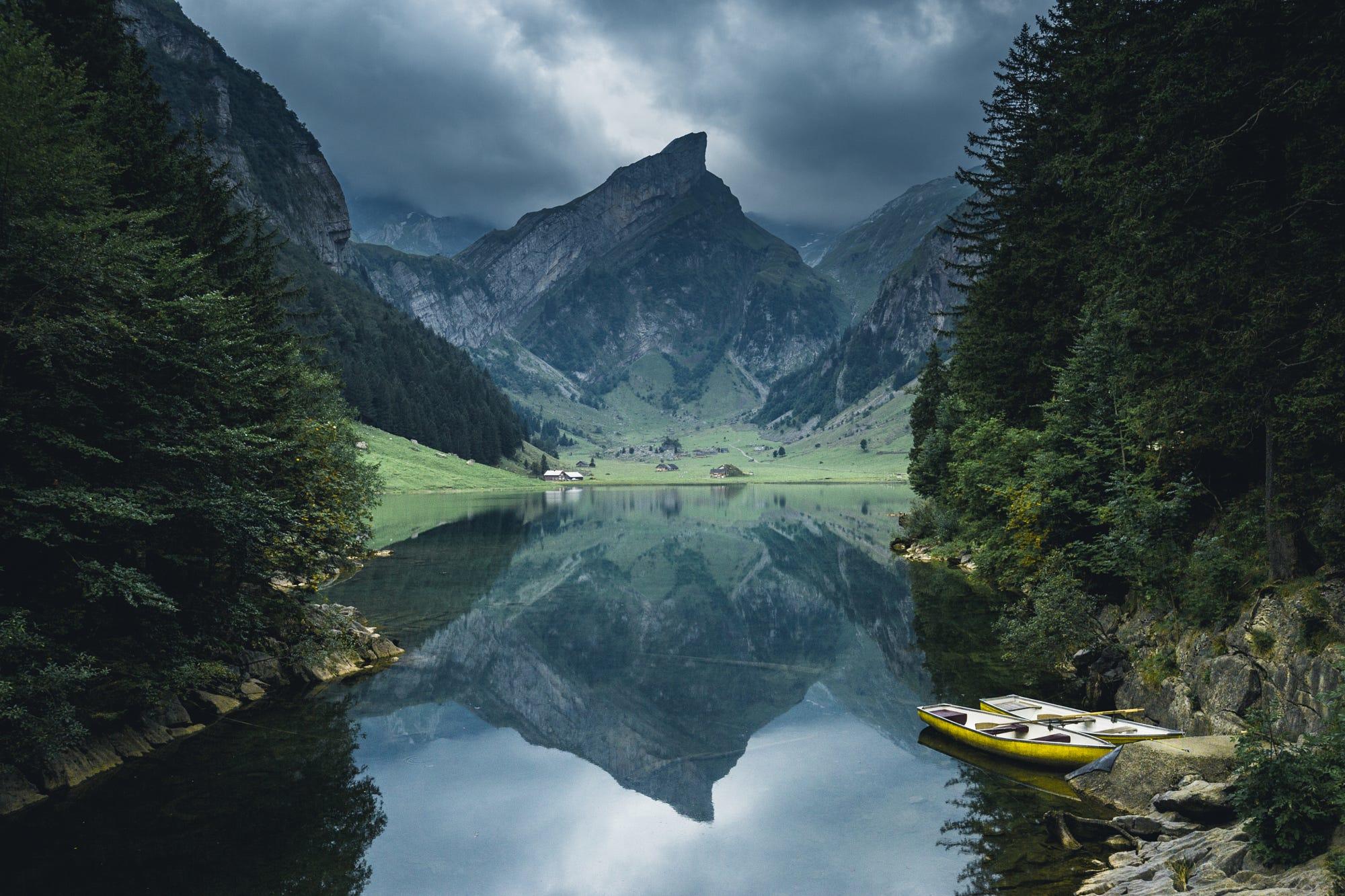 Moody summer vibes in Switzerland.