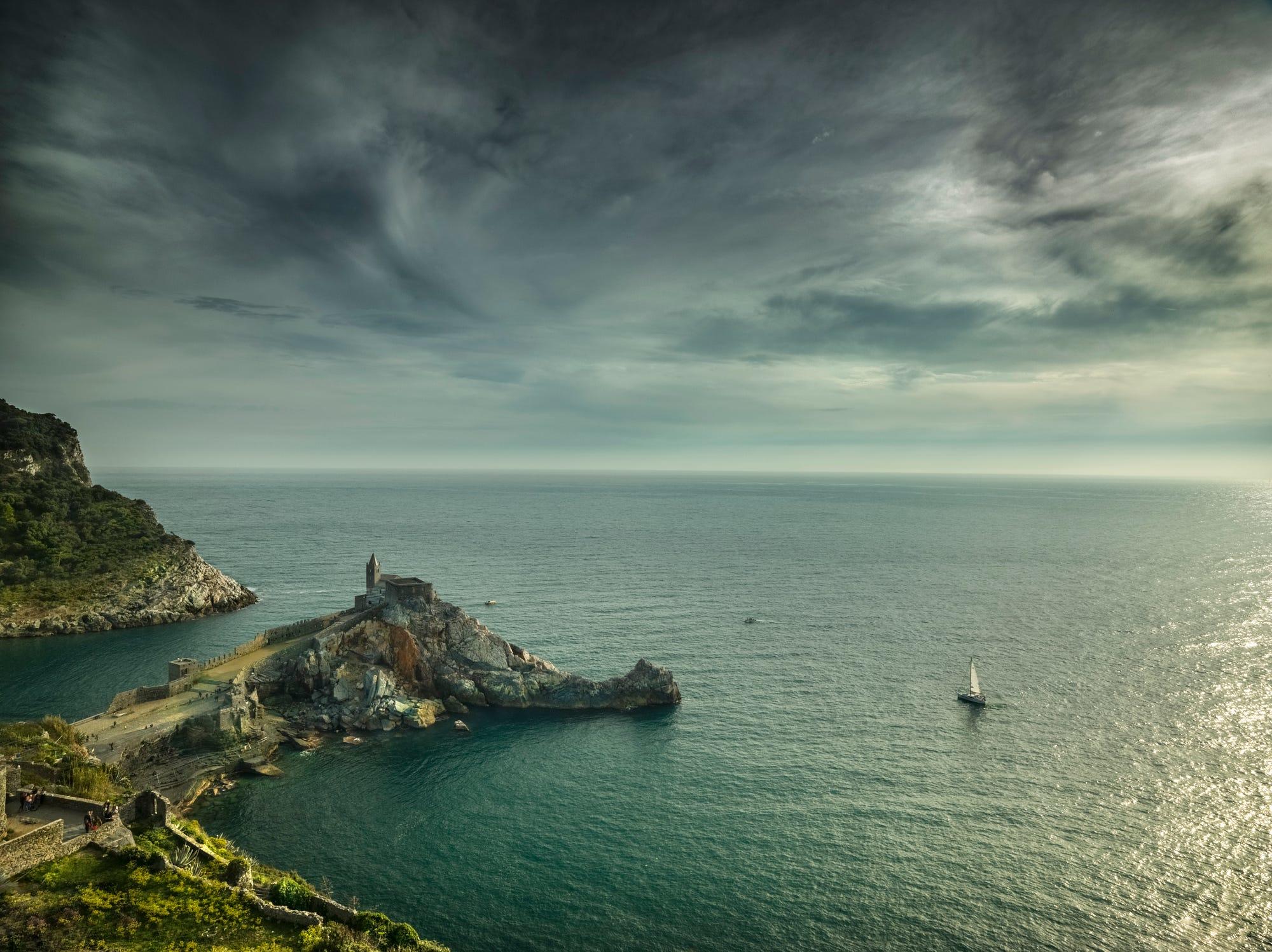 Chiesa di San Pietro. Portovenere. Liguria. Italy.