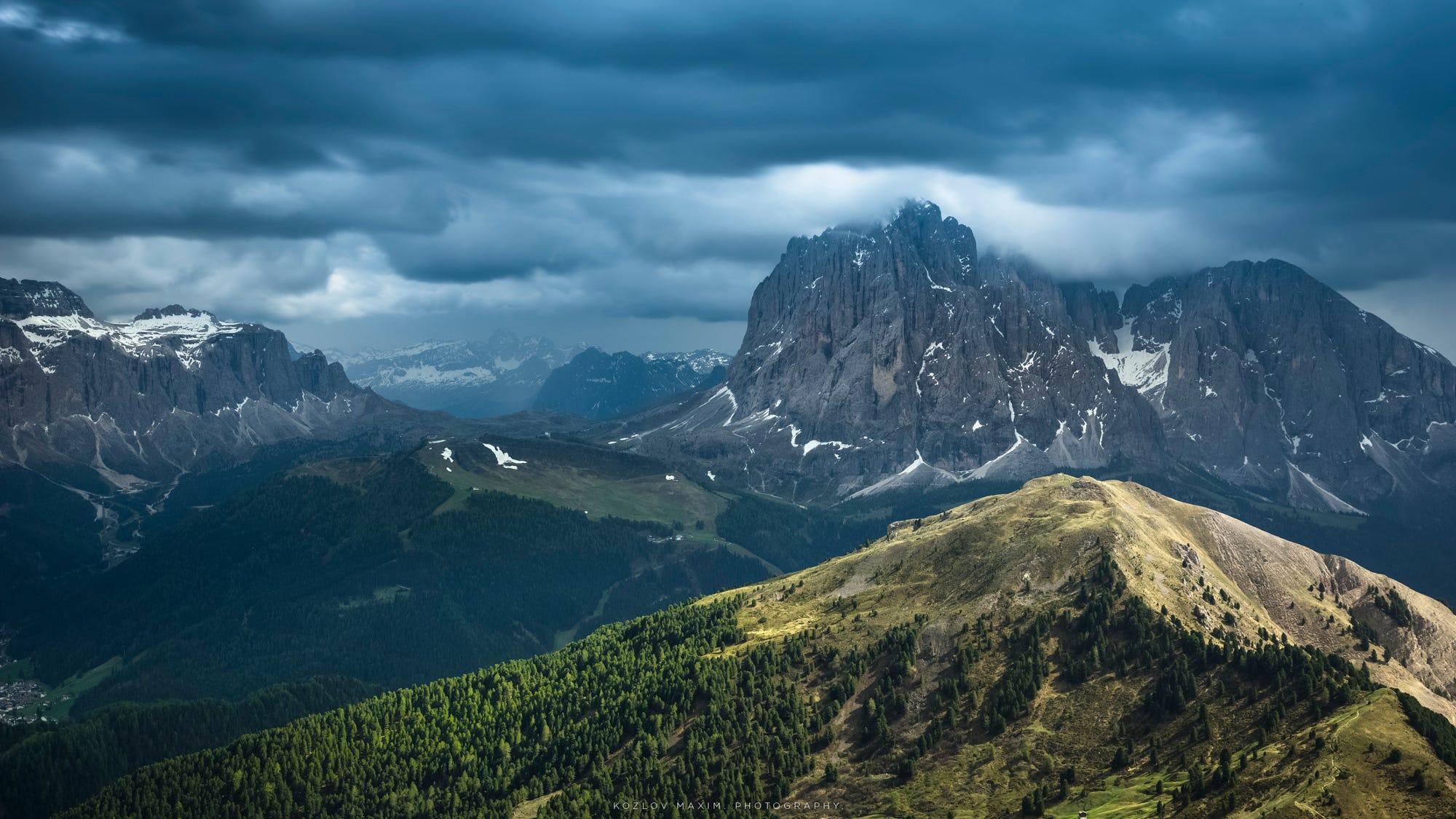 Val Gardena. Dolomiti. Italy.